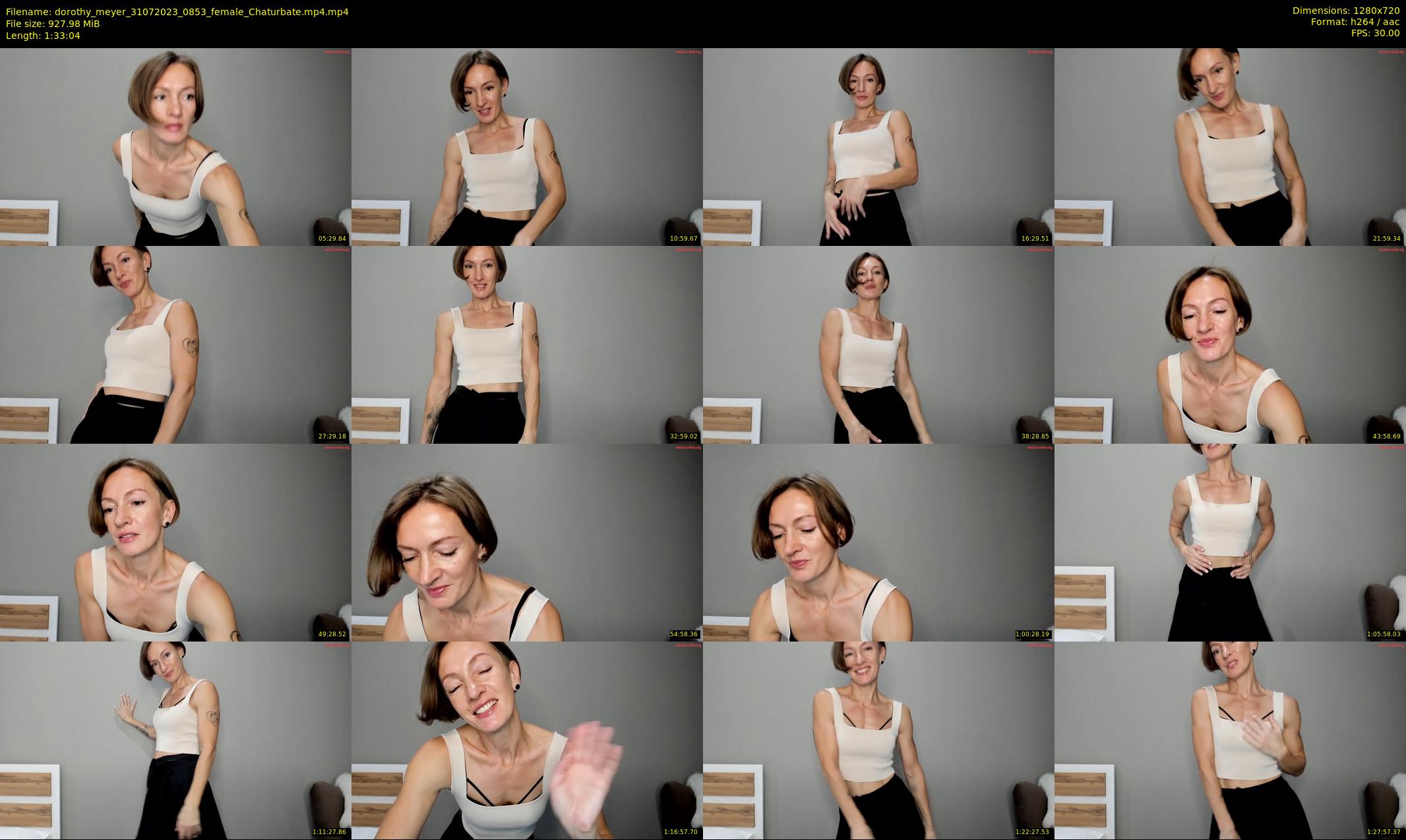 dorothy_meyer — 94 minute Chaturbate female cam show recording, 720p, Jul 31, 2023