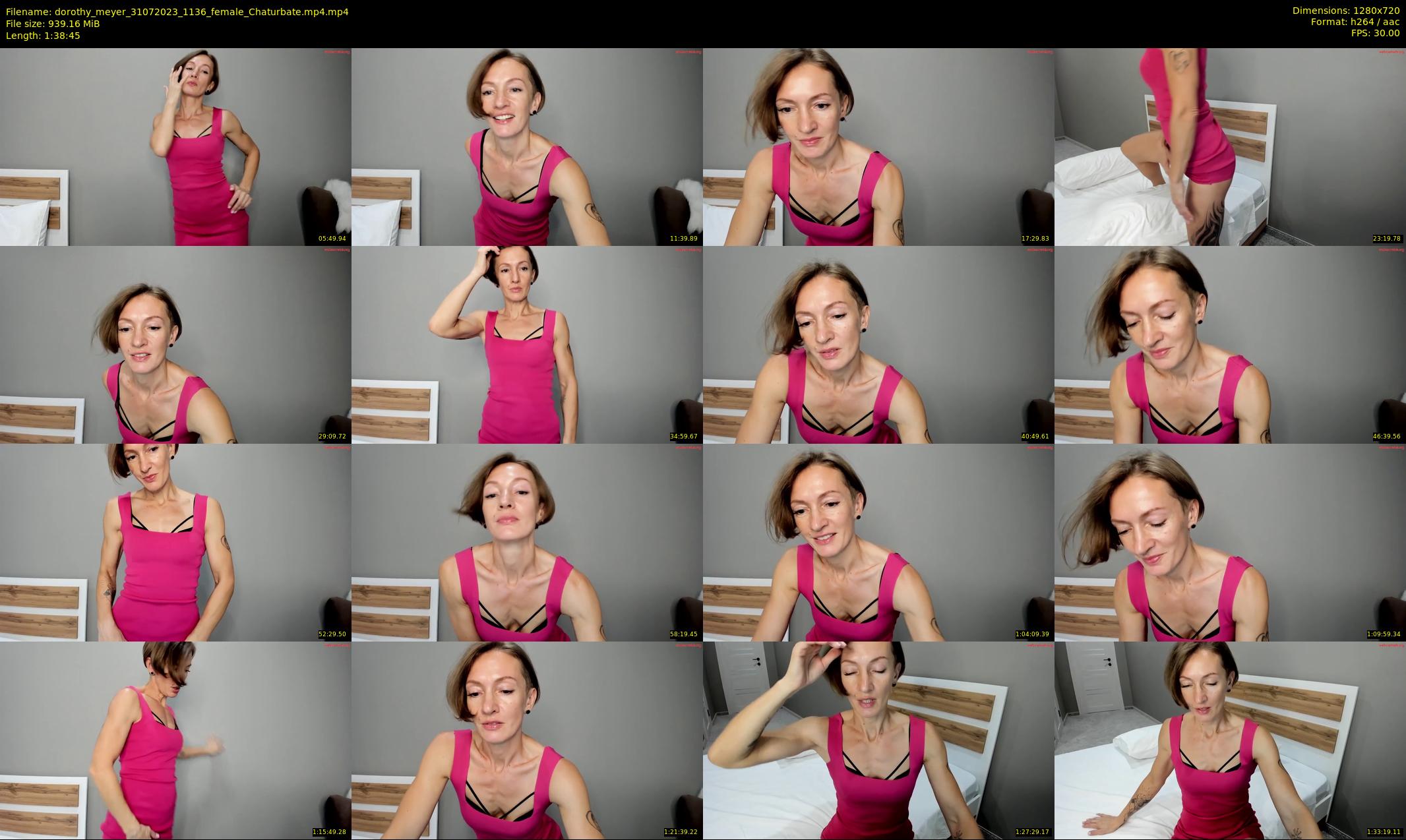 dorothy_meyer — 99 minute Chaturbate female cam show recording, 720p, Jul 31, 2023