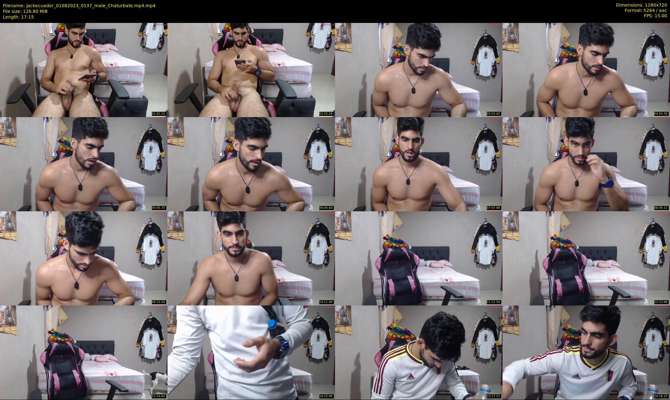 jackecuador — 18 minute Chaturbate male cam show recording, 720p, Aug 1, 2023
