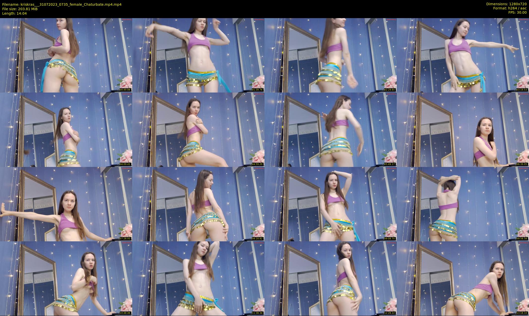 kriskras__ — 15 minute Chaturbate female cam show recording, 720p, Jul 31, 2023