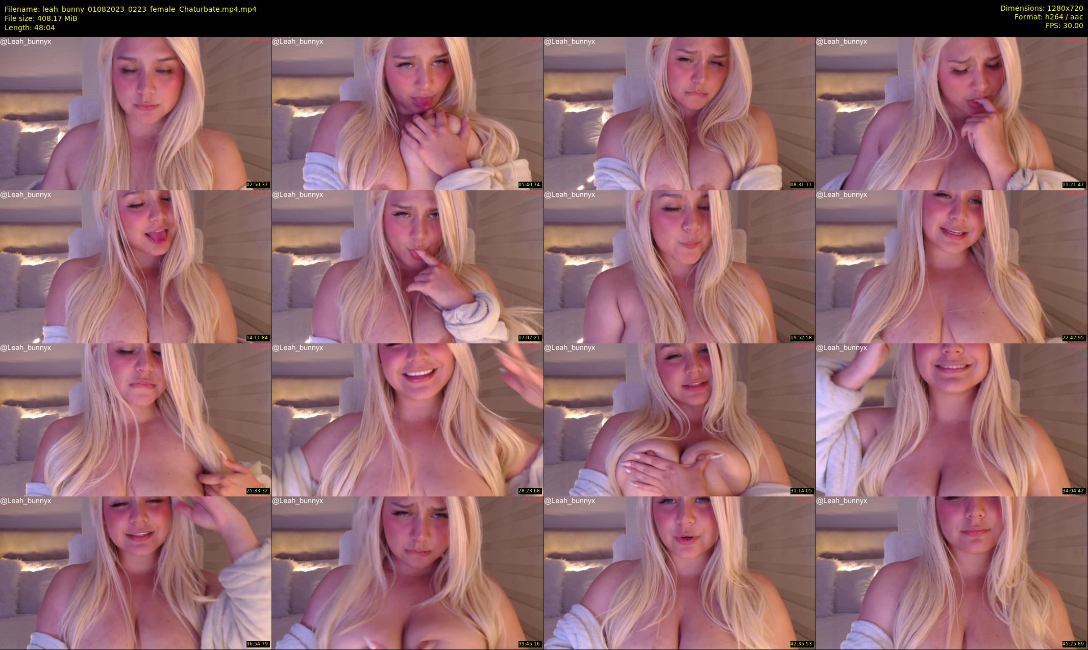 leah_bunny — 49 minute Chaturbate female cam show recording, 720p, Aug 1, 2023