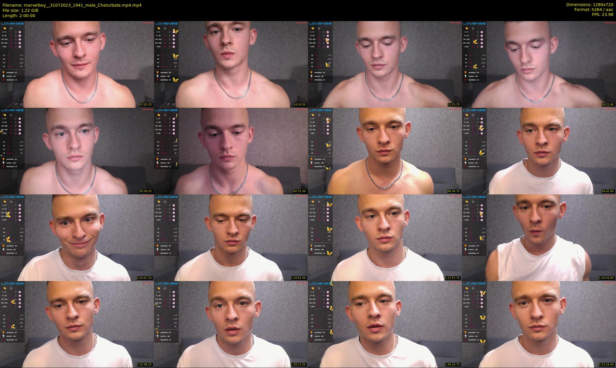 marvelboy_ — 120 minute Chaturbate male cam show recording, 720p, Jul 31, 2023