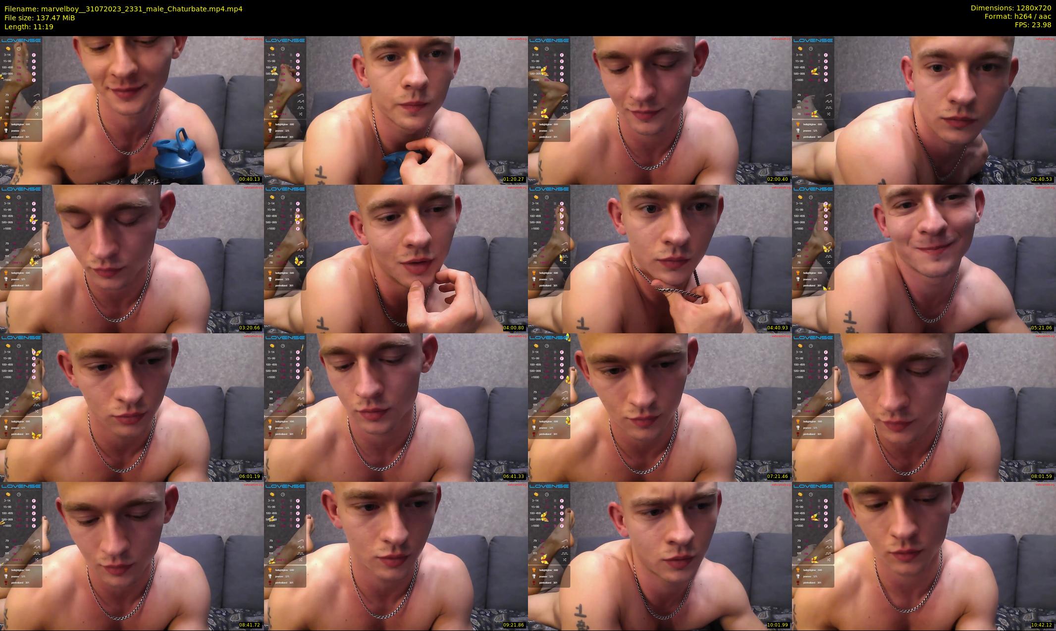 marvelboy_ — 12 minute Chaturbate male cam show recording, 720p, Jul 31, 2023