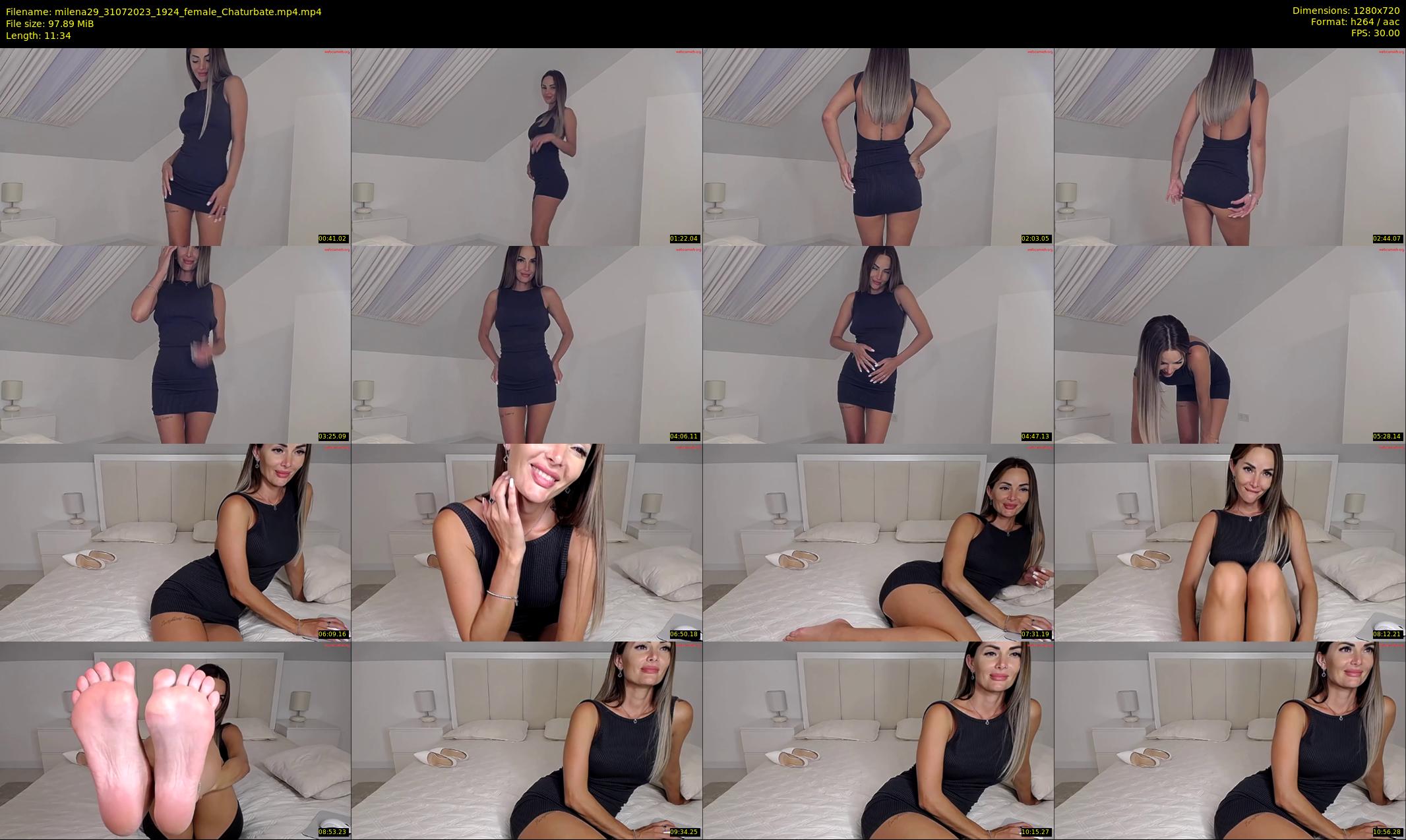 milena29 — 12 minute Chaturbate female cam show recording, 720p, Jul 31, 2023