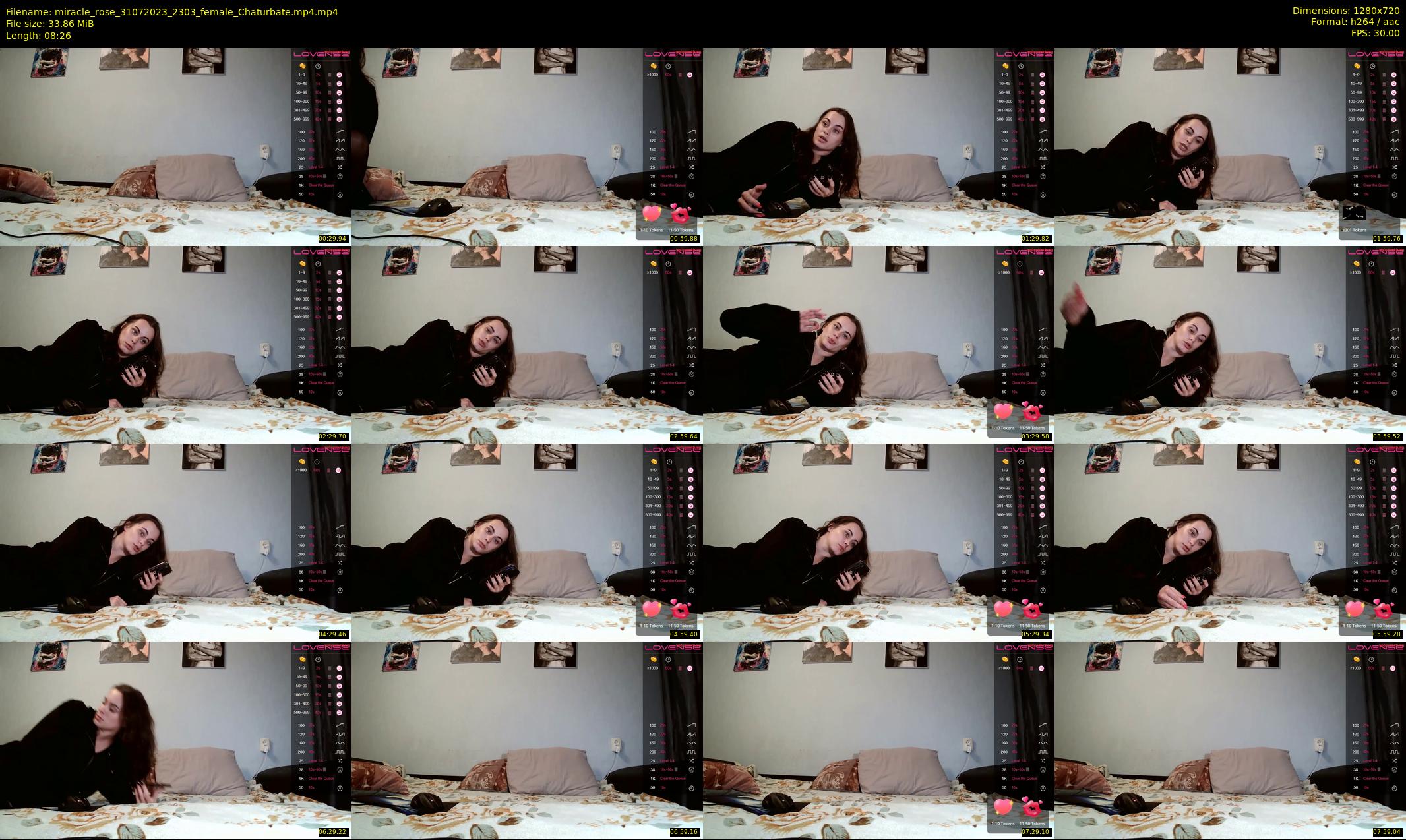 miracle_rose — 9 minute Chaturbate female cam show recording, 720p, Jul 31, 2023