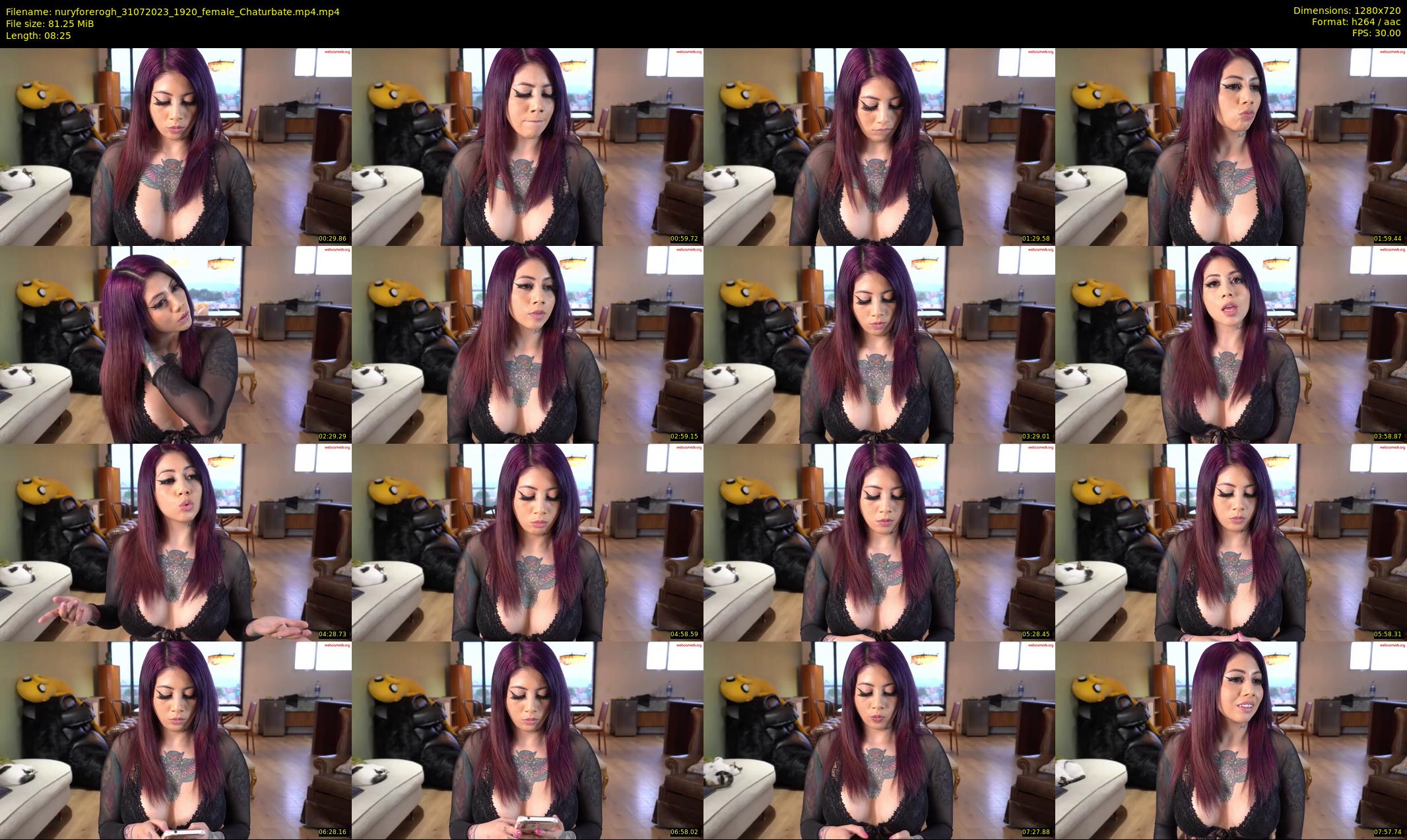 nuryforerogh — 9 minute Chaturbate female cam show recording, 720p, Jul 31, 2023