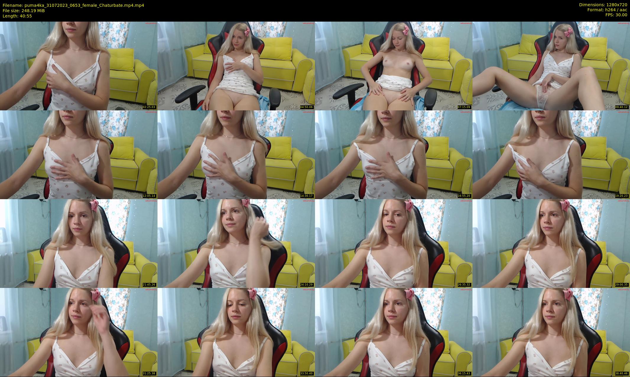 puma4ka — 41 minute Chaturbate female cam show recording, 720p, Jul 31, 2023