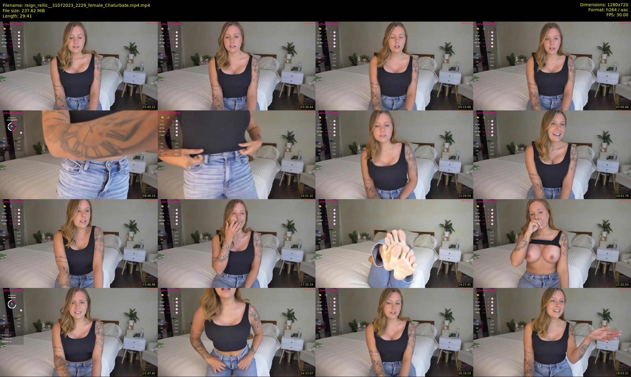 reign_rellic_ — 30 minute Chaturbate female cam show recording, 720p, Jul 31, 2023