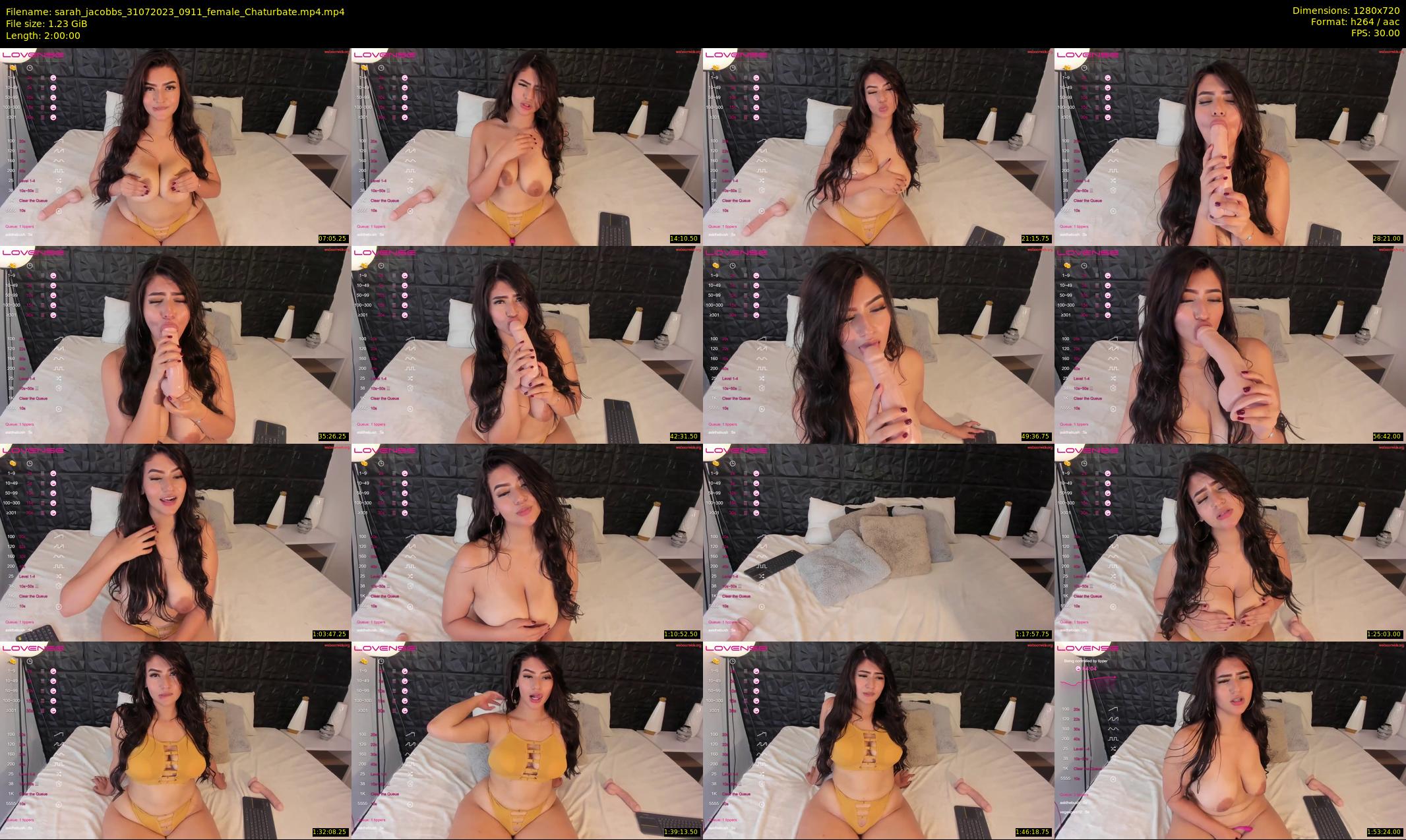 sarah_jacobbs — 120 minute Chaturbate female cam show recording, 720p, Jul 31, 2023