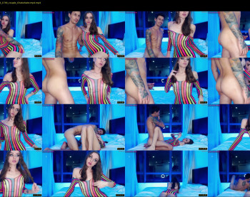 shineblue2728 — 95 minute Chaturbate couple cam show recording, 720p, Jul 31, 2023