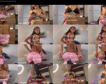 soy_destiny — 13 minute Chaturbate female cam show recording, 720p, Jul 31, 2023