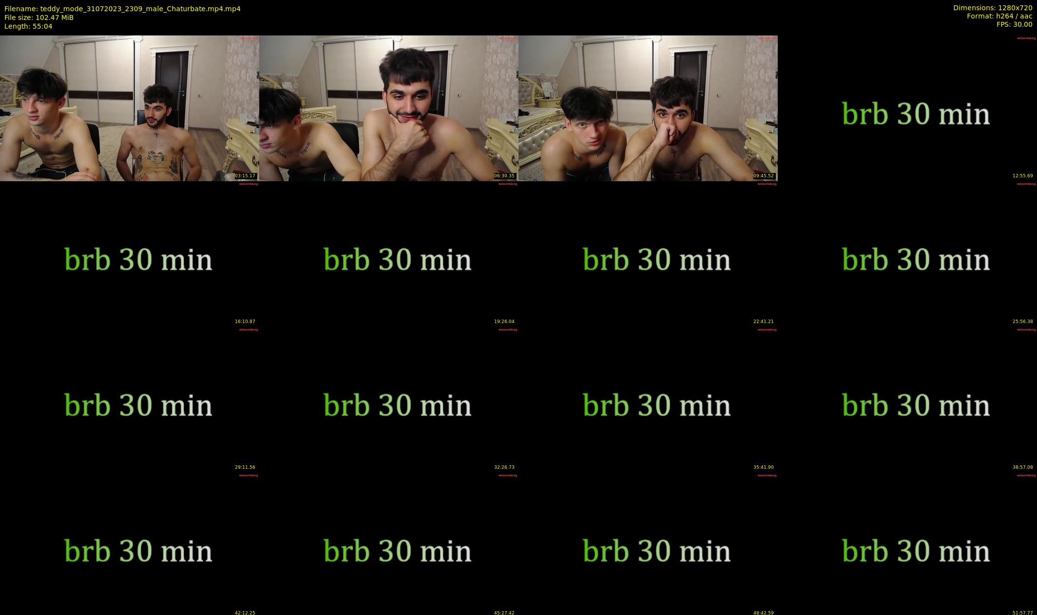 teddy_mode — 56 minute Chaturbate couple cam show recording, 720p, Jul 31, 2023
