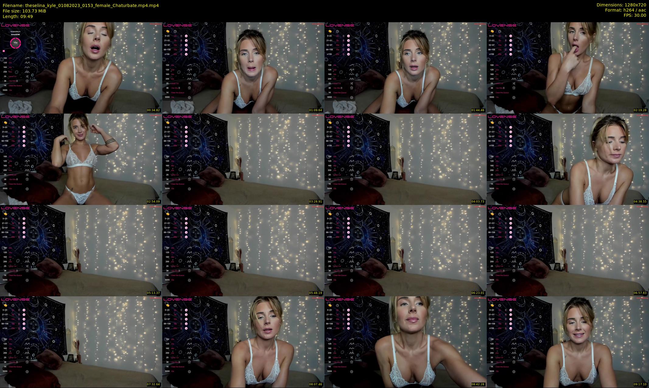 theselina_kyle — 10 minute Chaturbate female cam show recording, 720p, Aug 1, 2023