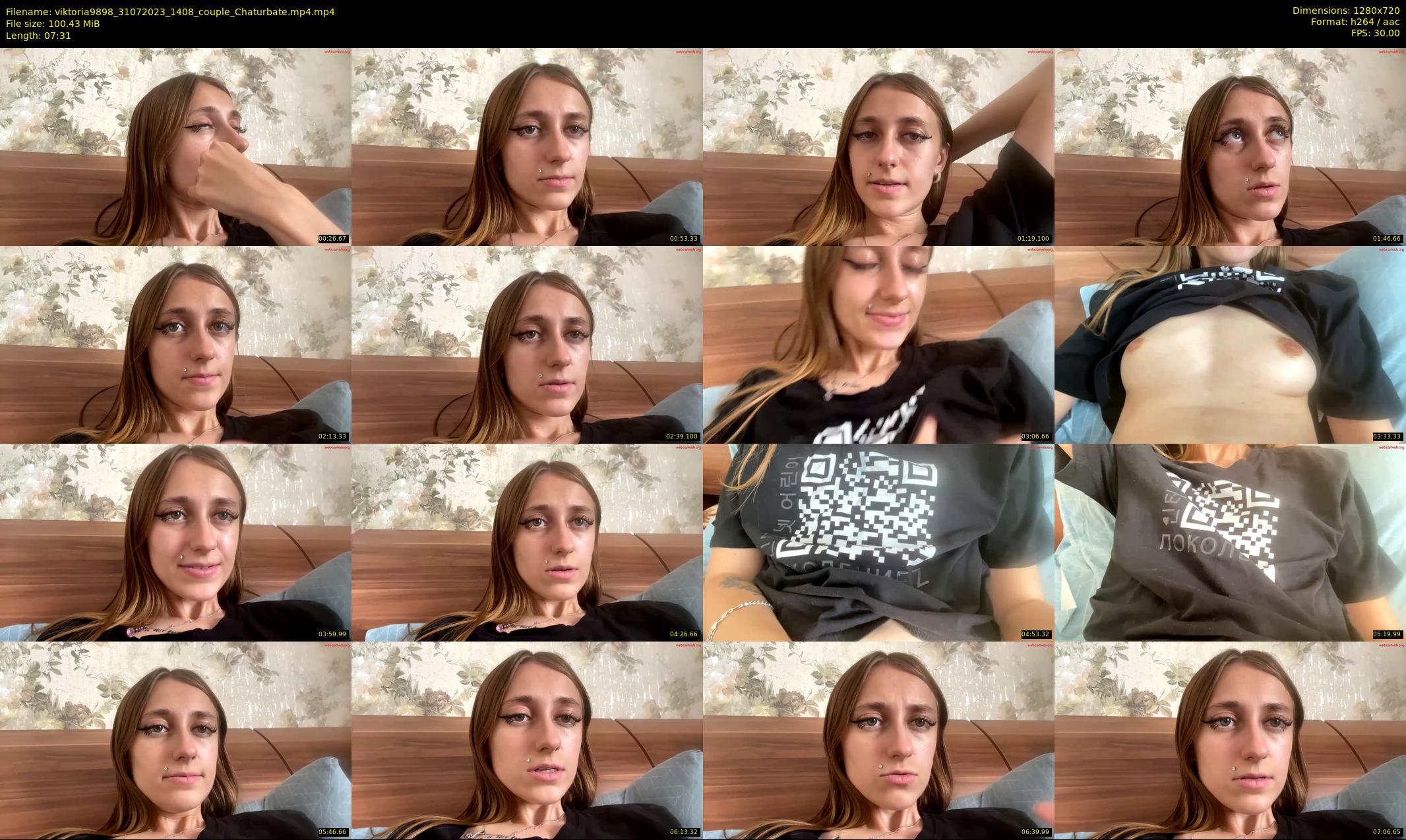 viktoria9898 — 8 minute Chaturbate couple cam show recording, 720p, Jul 31, 2023