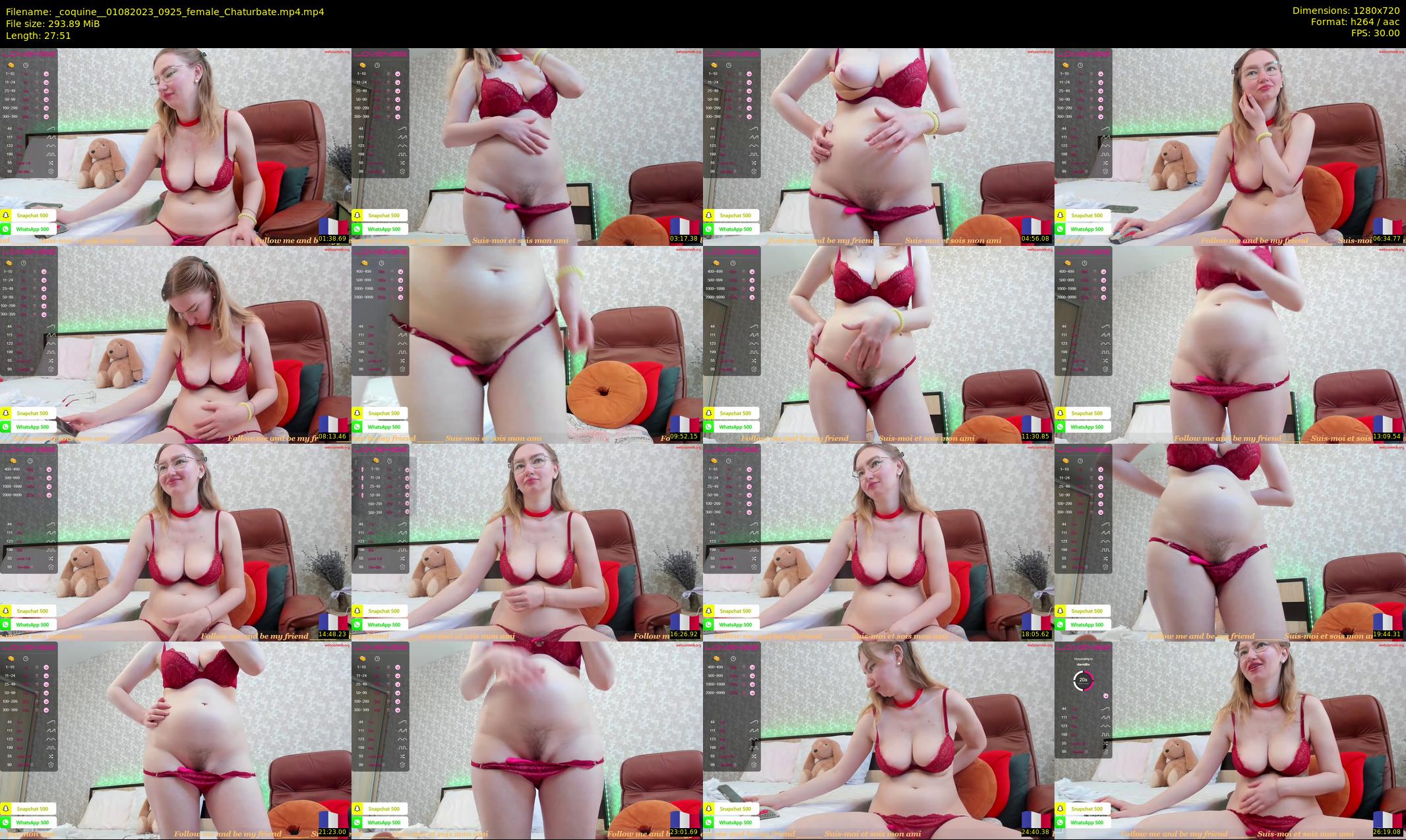 _coquine_ — 28 minute Chaturbate female cam show recording, 720p, Aug 1, 2023