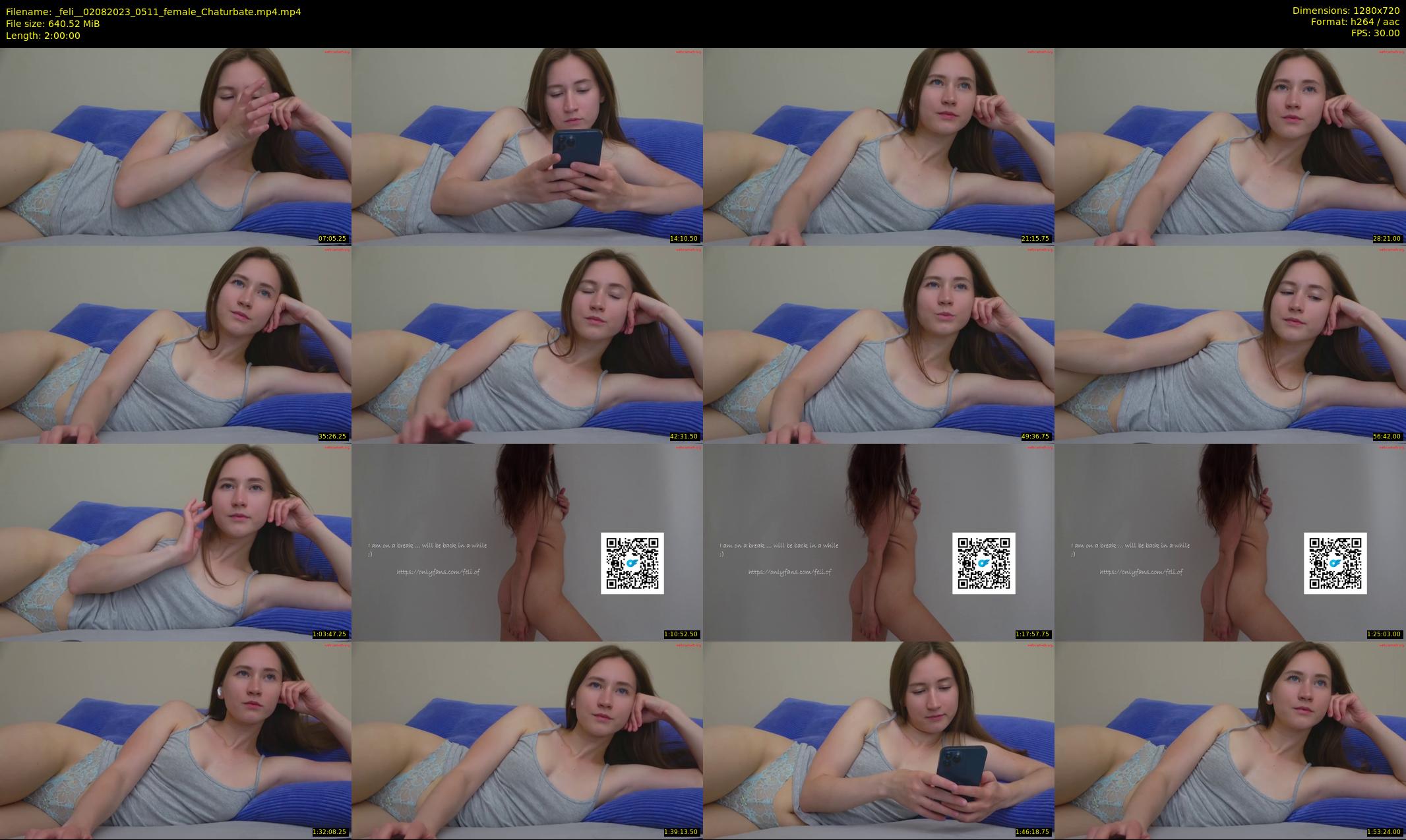 _feli_ — 120 minute Chaturbate female cam show recording, 720p, Aug 2, 2023