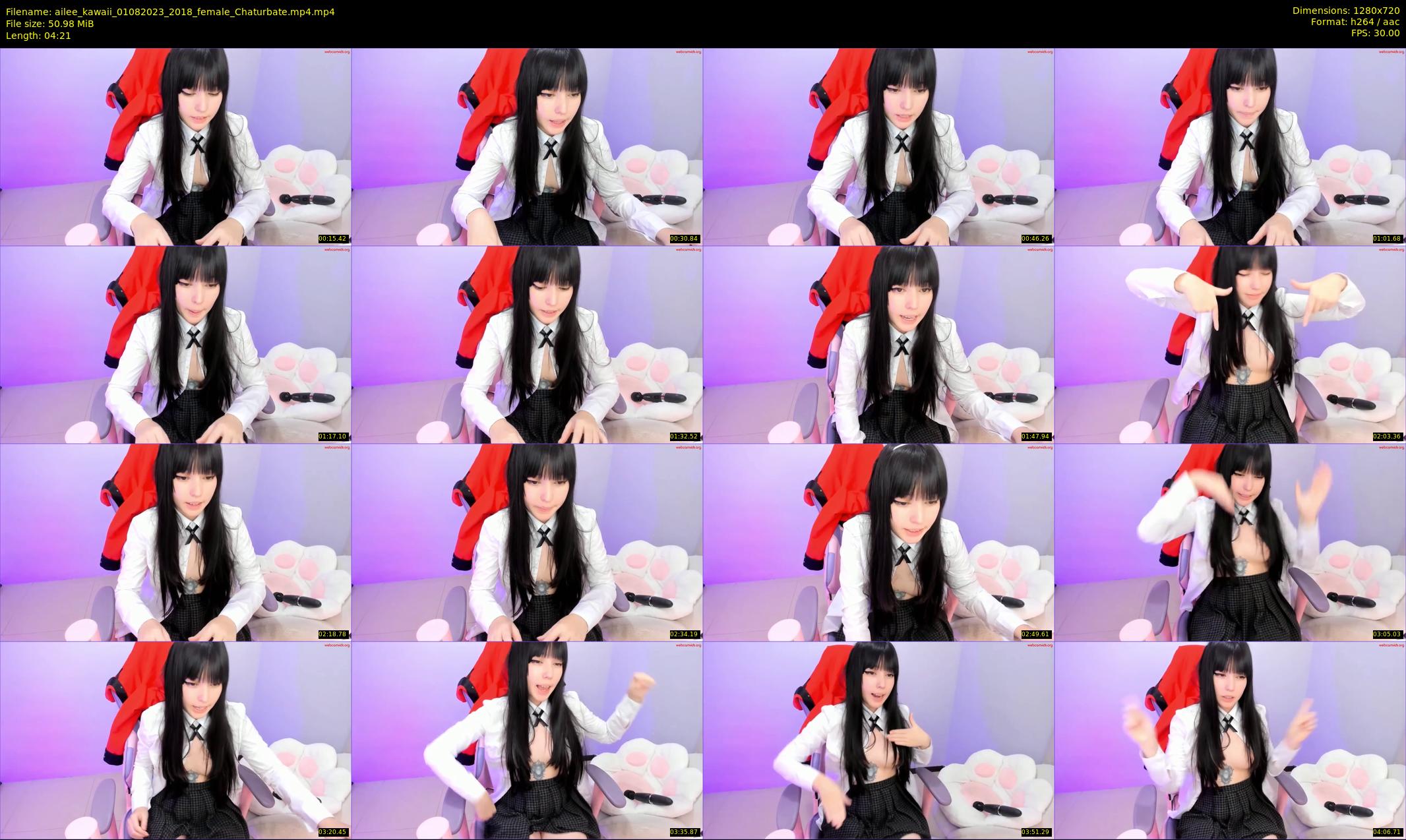 ailee_kawaii — 5 minute Chaturbate female cam show recording, 720p, Aug 1, 2023