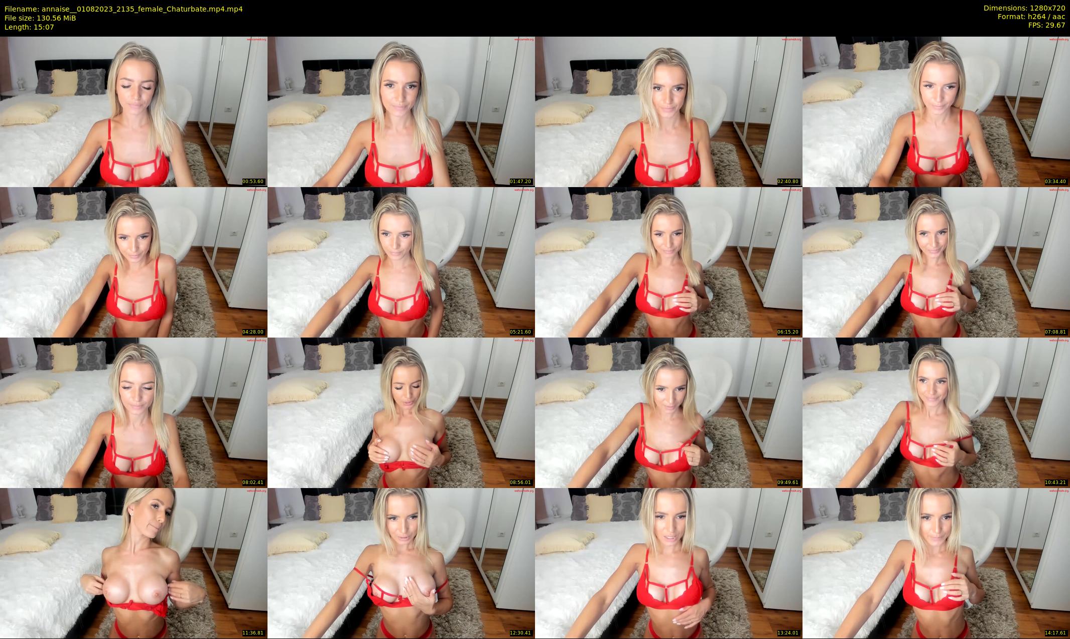 annaise_ — 16 minute Chaturbate female cam show recording, 720p, Aug 1, 2023