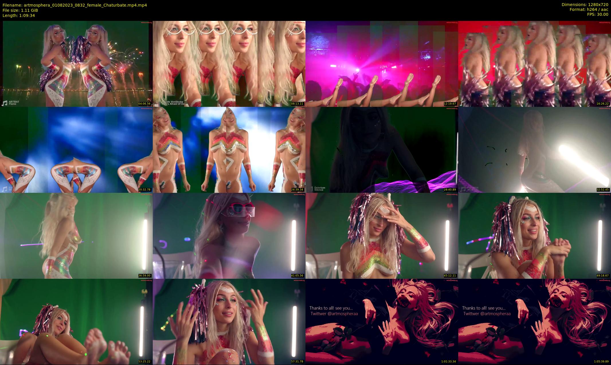 artmosphera — 70 minute Chaturbate female cam show recording, 720p, Aug 1, 2023