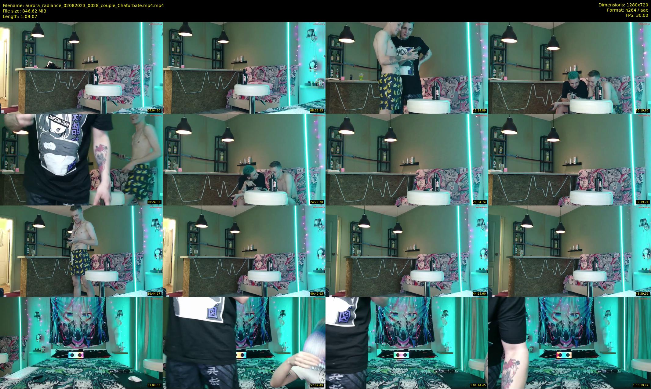 aurora_radiance — 70 minute Chaturbate couple cam show recording, 720p, Aug 2, 2023