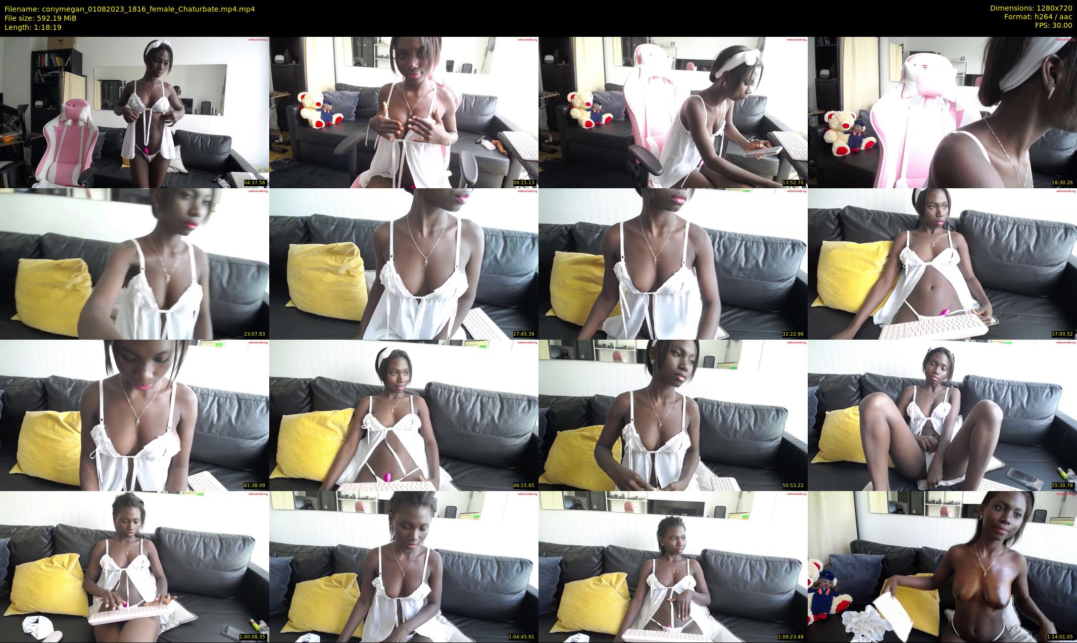 conymegan — 79 minute Chaturbate female cam show recording, 720p, Aug 1, 2023