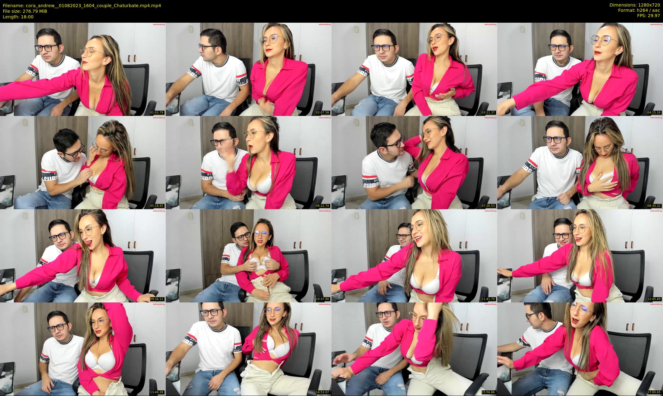 cora_andrew_ — 18 minute Chaturbate couple cam show recording, 720p, Aug 1, 2023