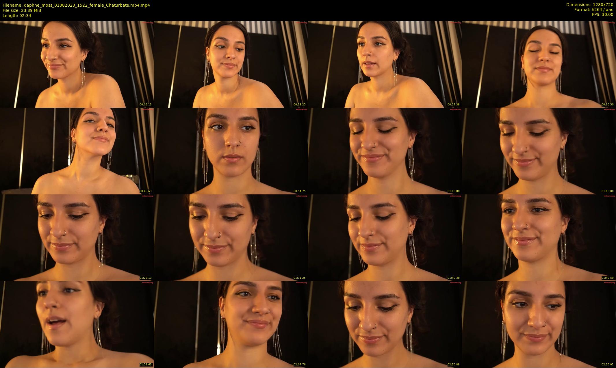 daphne_moss — 3 minute Chaturbate female cam show recording, 720p, Aug 1, 2023