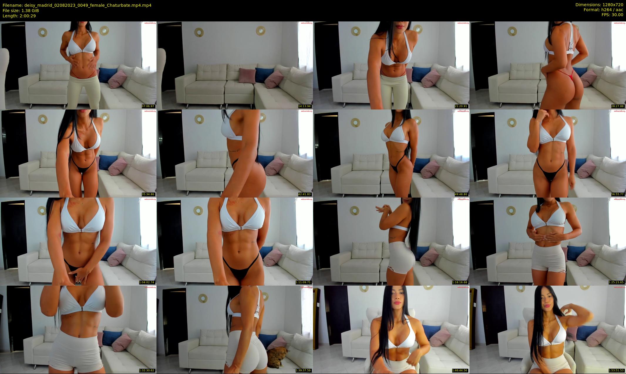 deisy_madrid — 121 minute Chaturbate female cam show recording, 720p, Aug 2, 2023