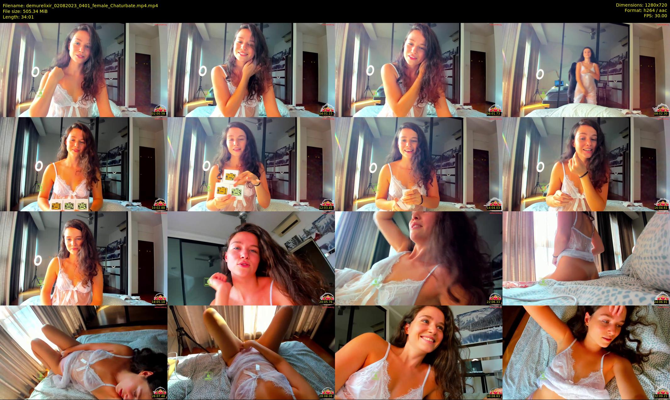 demurelixir — 35 minute Chaturbate female cam show recording, 720p, Aug 2, 2023