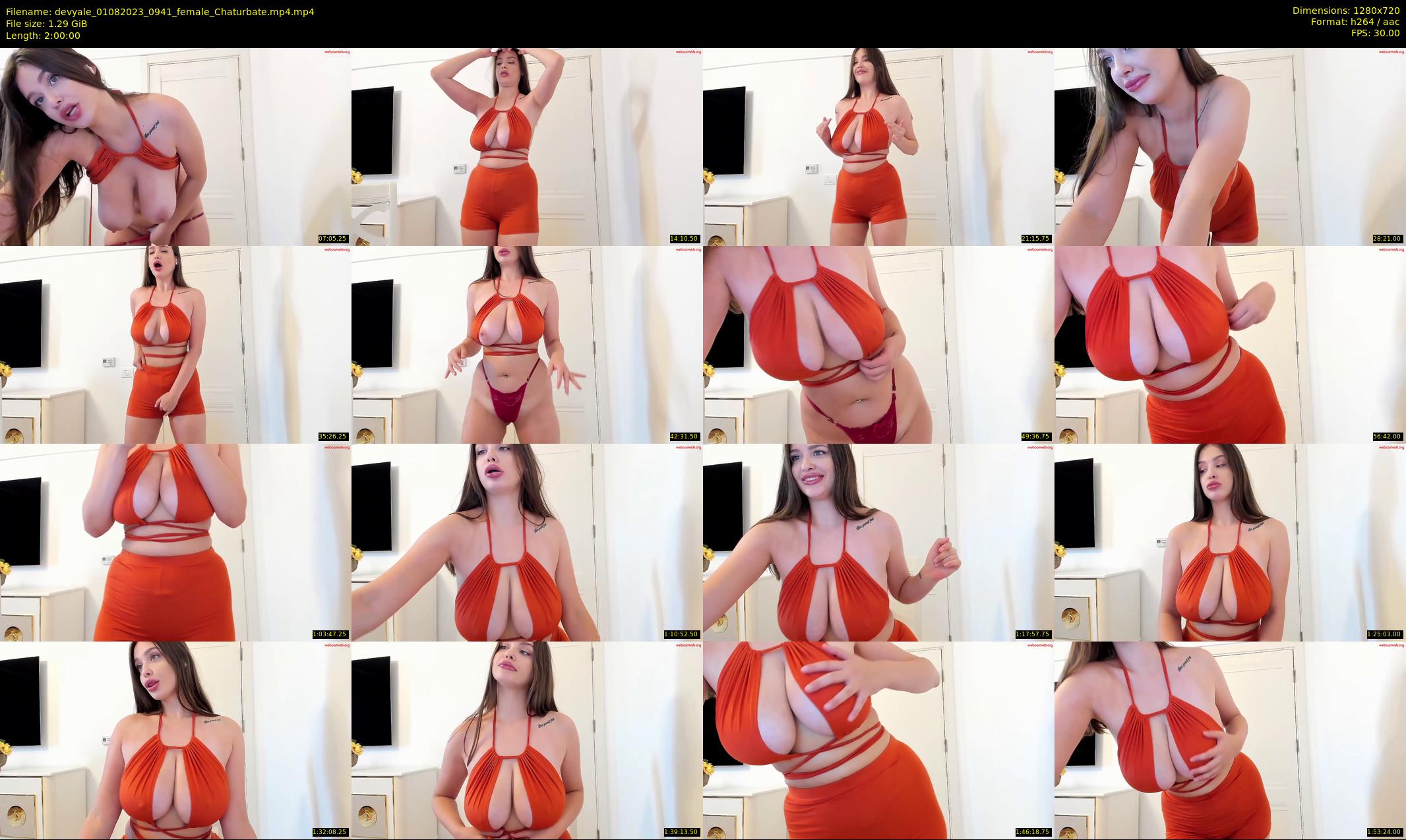devyale — 120 minute Chaturbate female cam show recording, 720p, Aug 1, 2023