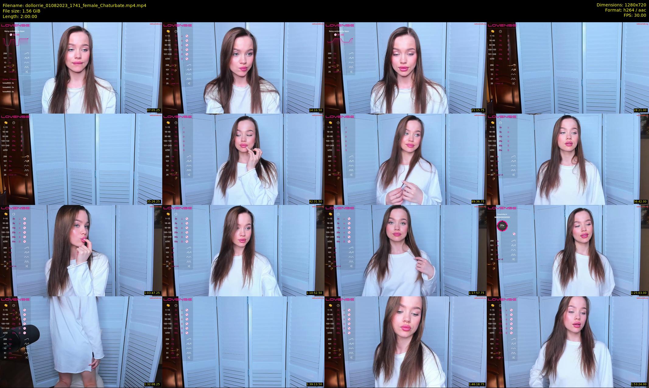 dollorrie — 120 minute Chaturbate couple cam show recording, 720p, Aug 1, 2023