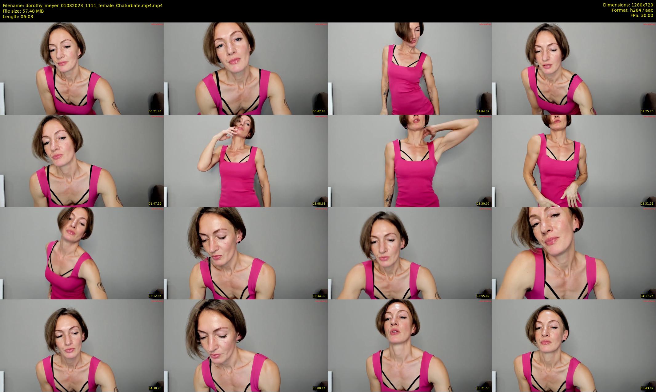 dorothy_meyer — 7 minute Chaturbate female cam show recording, 720p, Aug 1, 2023
