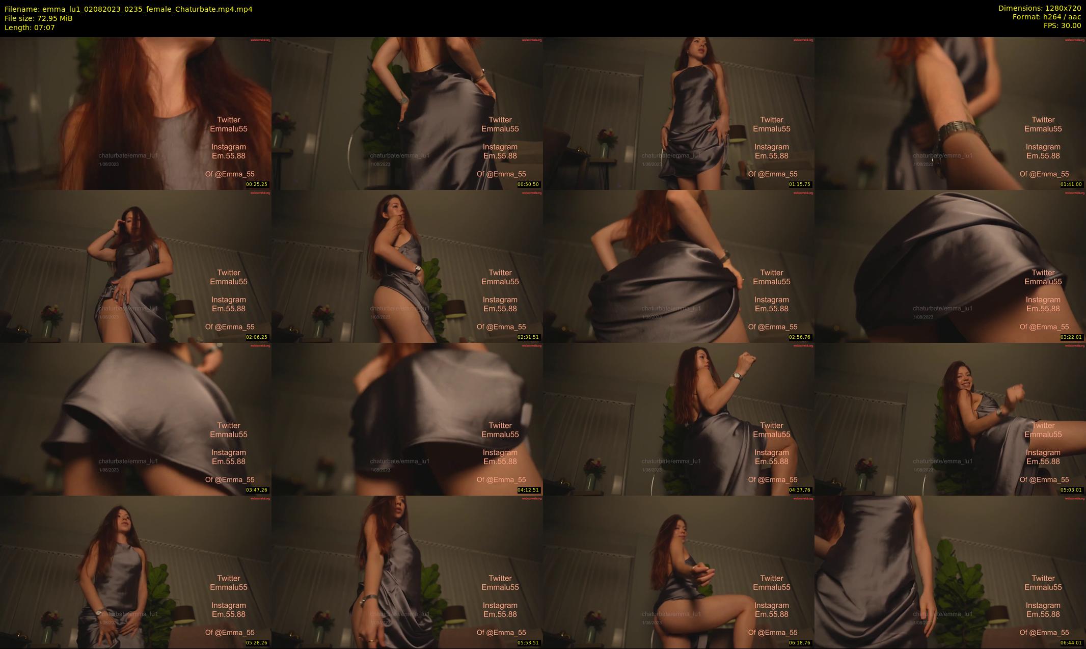 emma_lu1 — 8 minute Chaturbate female cam show recording, 720p, Aug 2, 2023