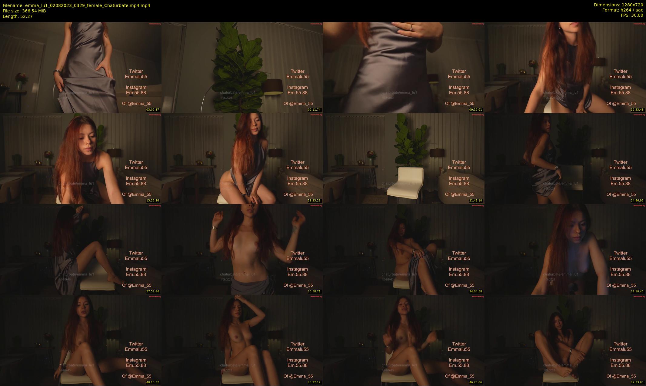 emma_lu1 — 53 minute Chaturbate female cam show recording, 720p, Aug 2, 2023