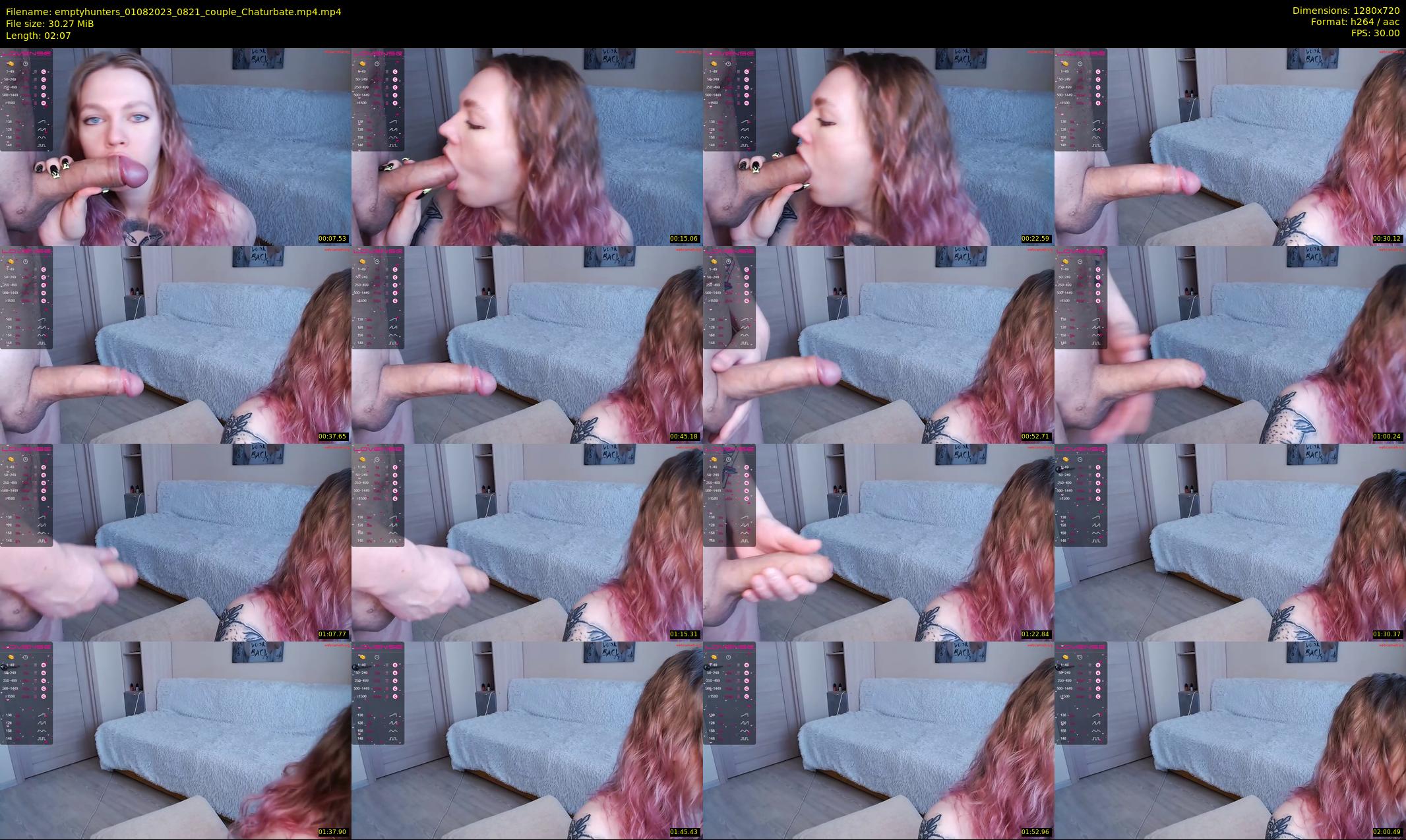 emptyhunters — 3 minute Chaturbate couple cam show recording, 720p, Aug 1, 2023