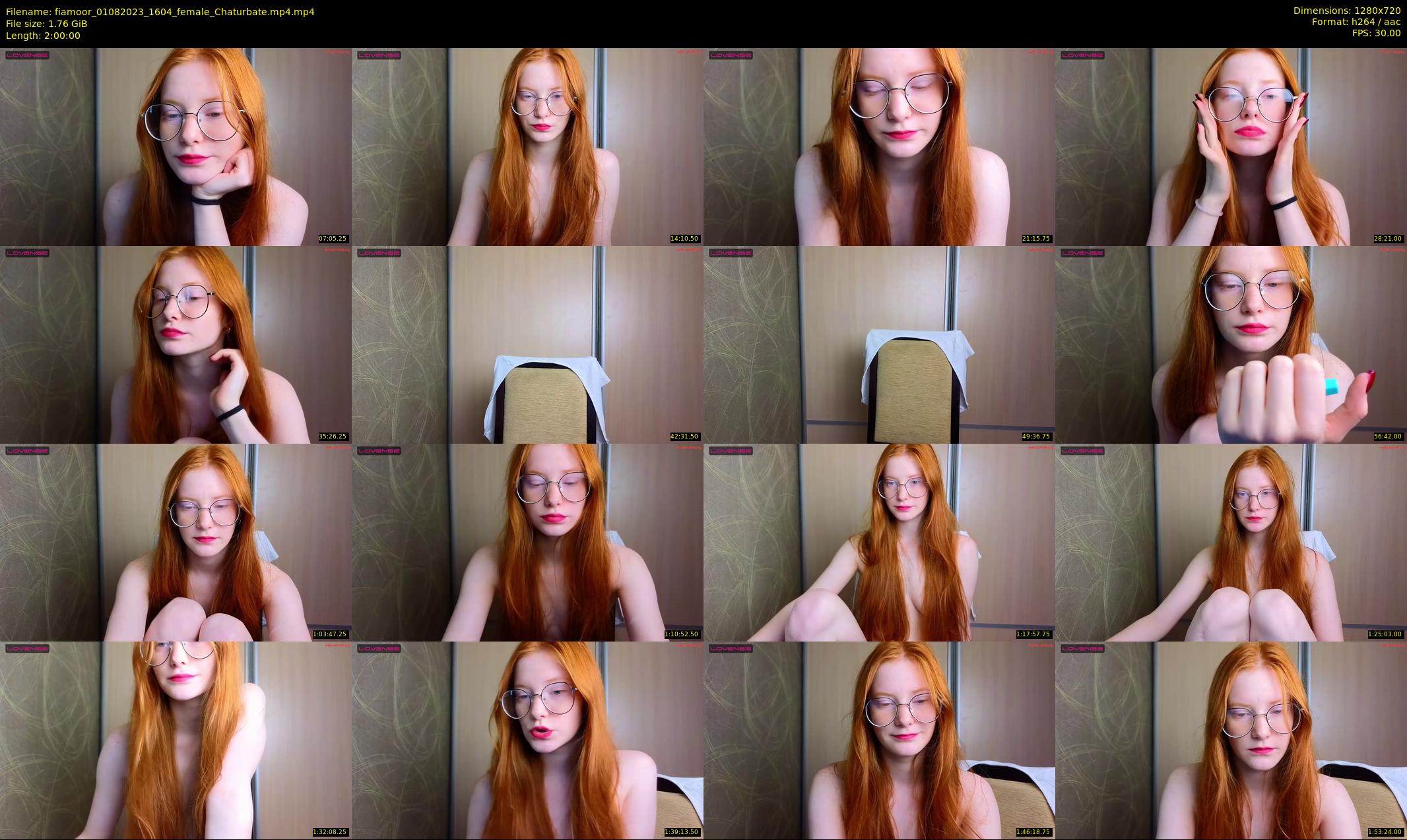 fiamoor — 120 minute Chaturbate female cam show recording, 720p, Aug 1, 2023