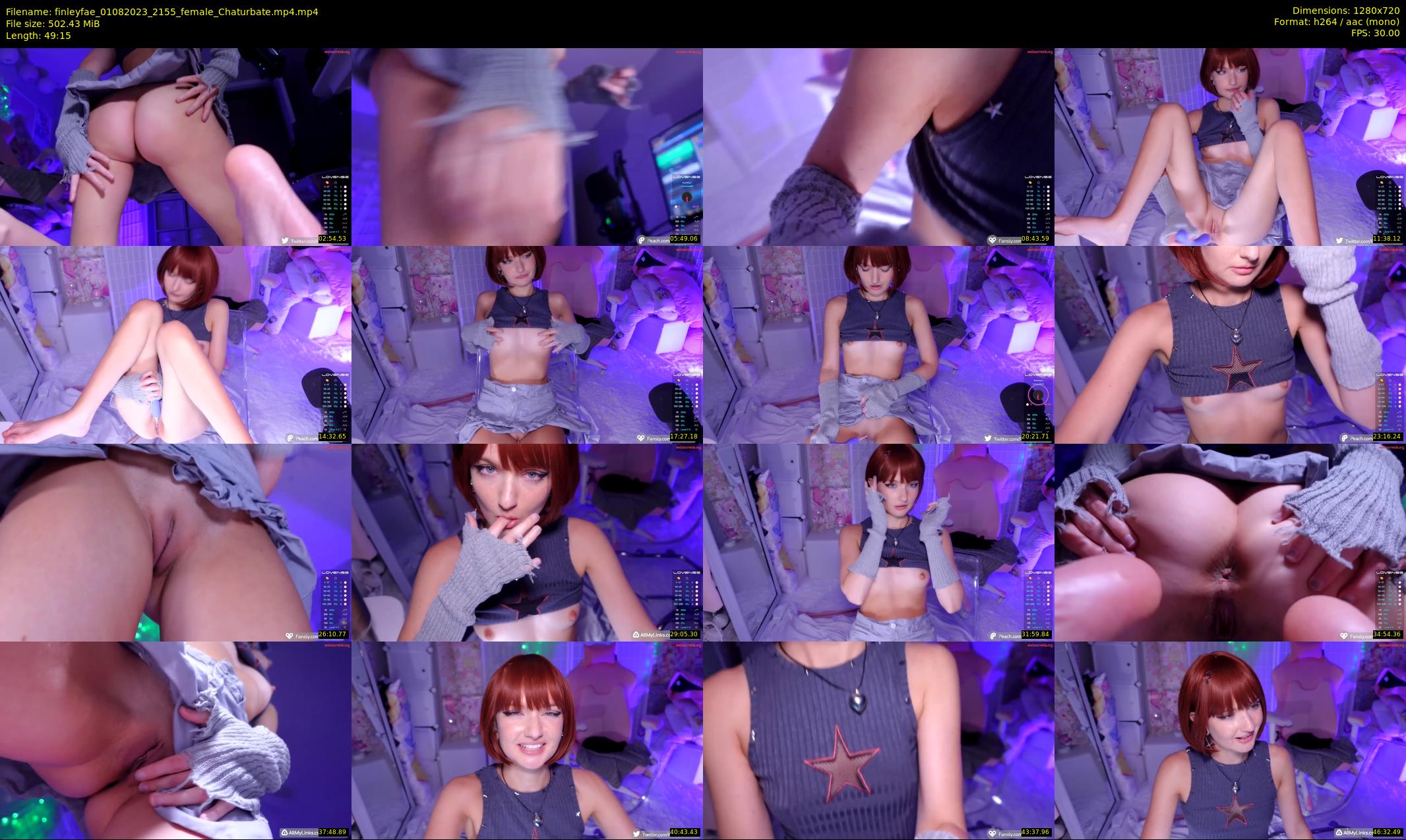 finleyfae — 50 minute Chaturbate female cam show recording, 720p, Aug 1, 2023