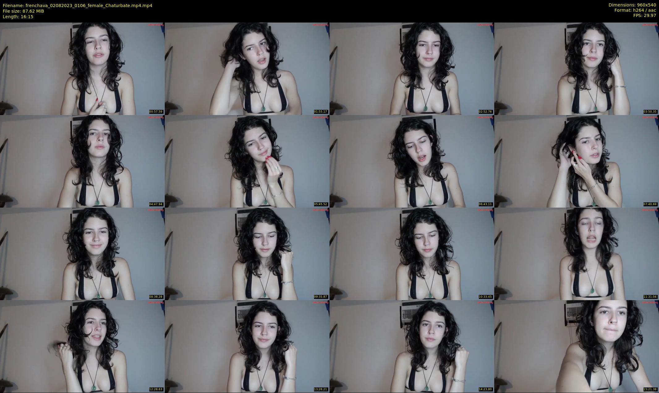 frenchava — 17 minute Chaturbate female cam show recording, 480p, Aug 2, 2023