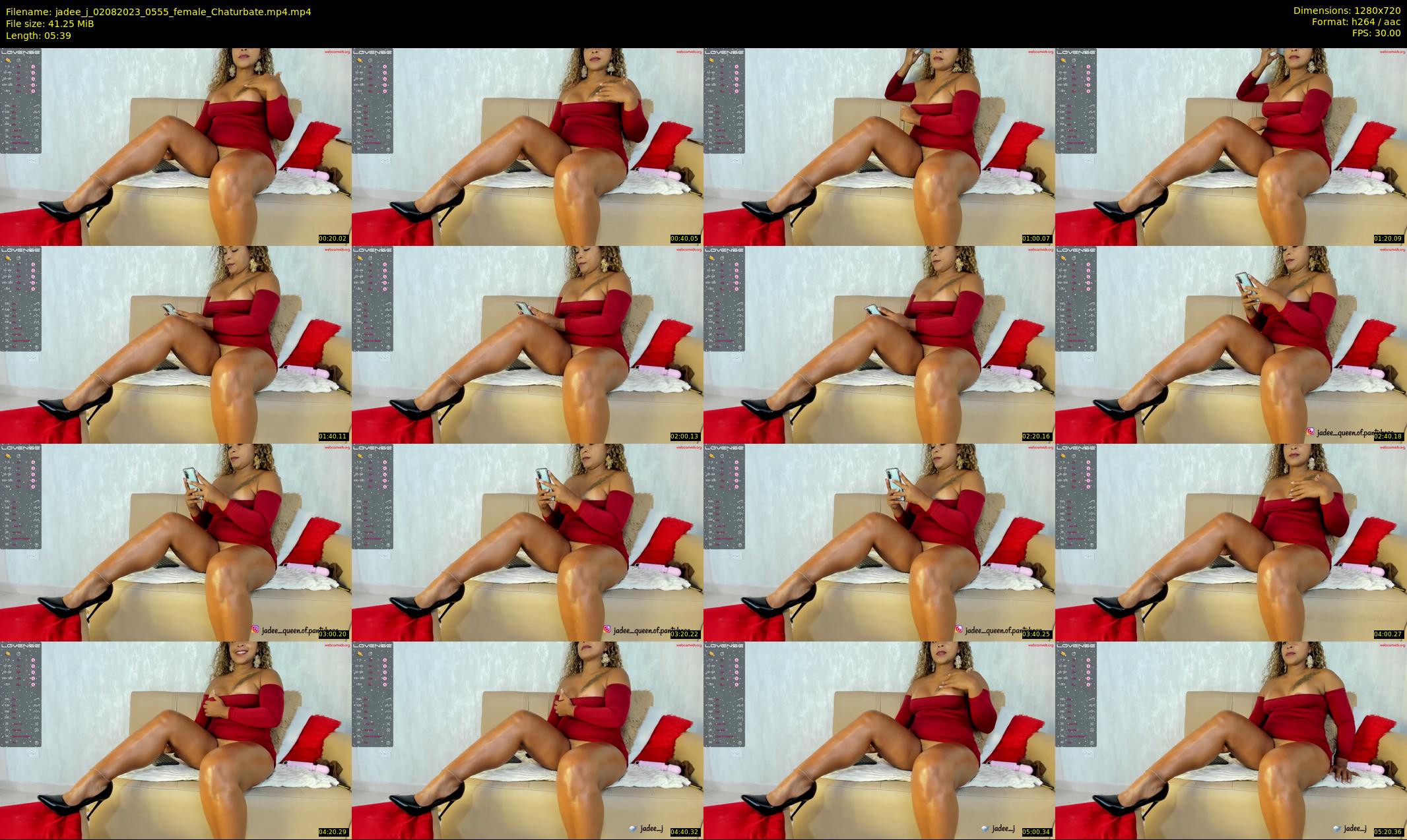 jadee_j — 6 minute Chaturbate female cam show recording, 720p, Aug 2, 2023