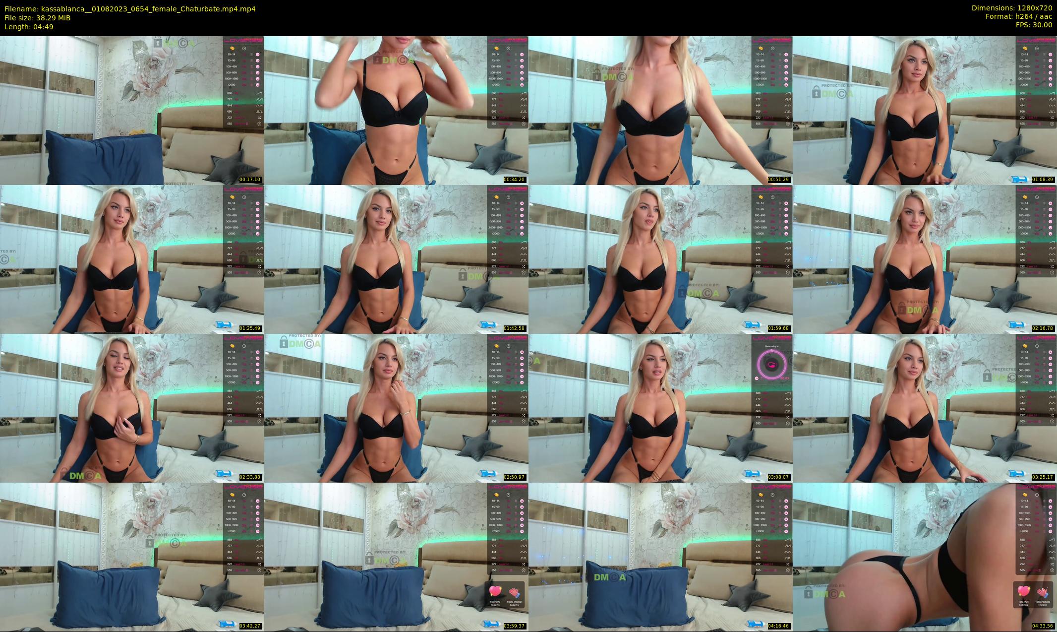 kassablanca_ — 5 minute Chaturbate female cam show recording, 720p, Aug 1, 2023