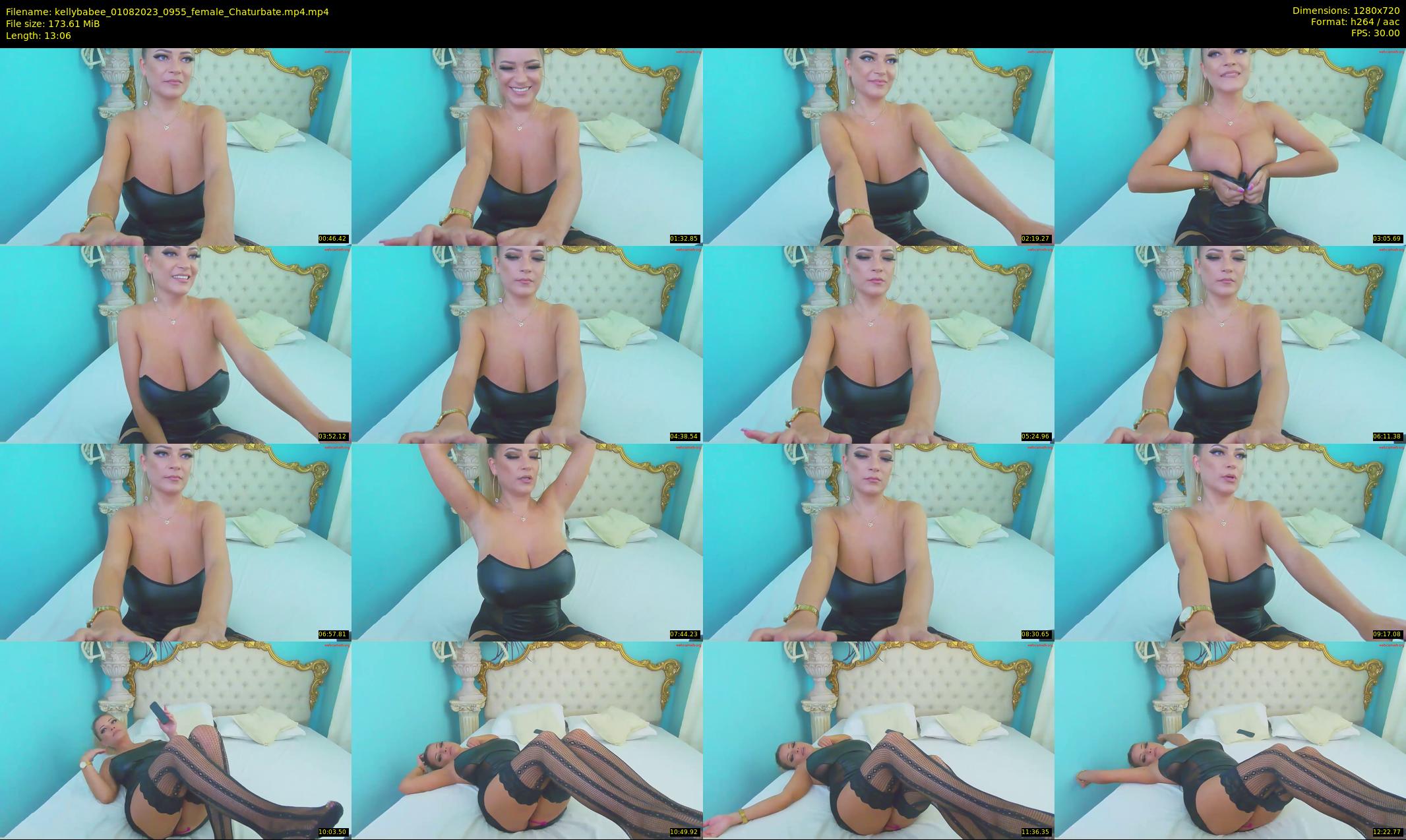 kellybabee — 14 minute Chaturbate female cam show recording, 720p, Aug 1, 2023