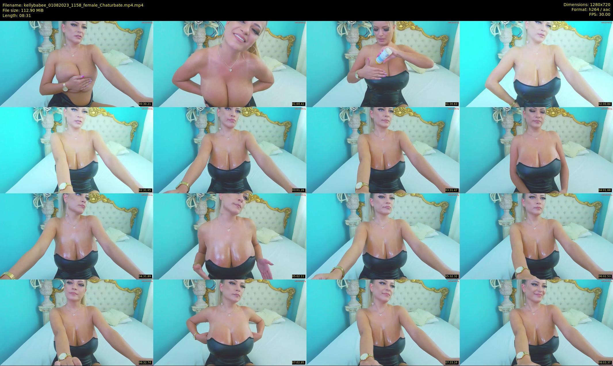 kellybabee — 9 minute Chaturbate female cam show recording, 720p, Aug 1, 2023