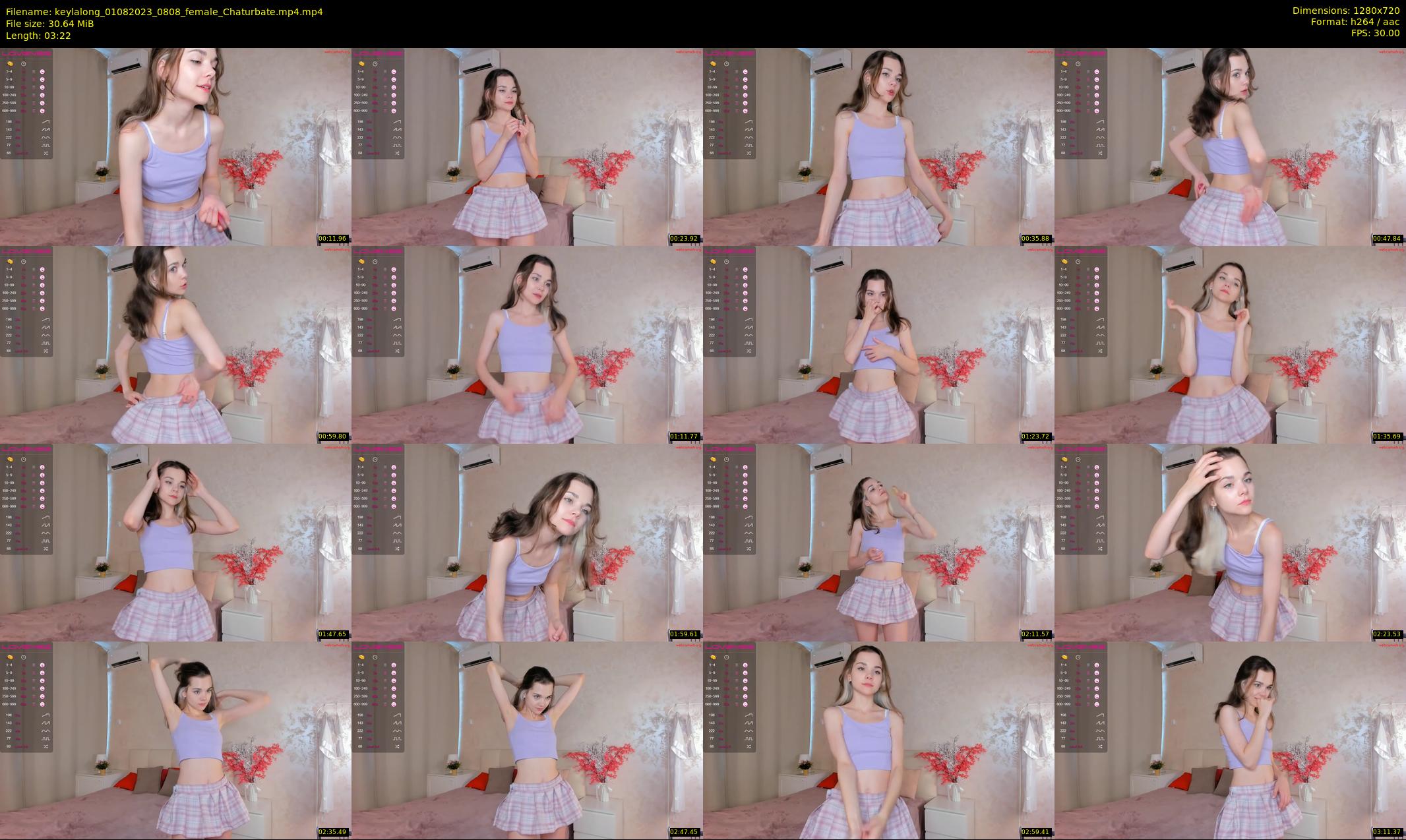 keylalong — 4 minute Chaturbate female cam show recording, 720p, Aug 1, 2023