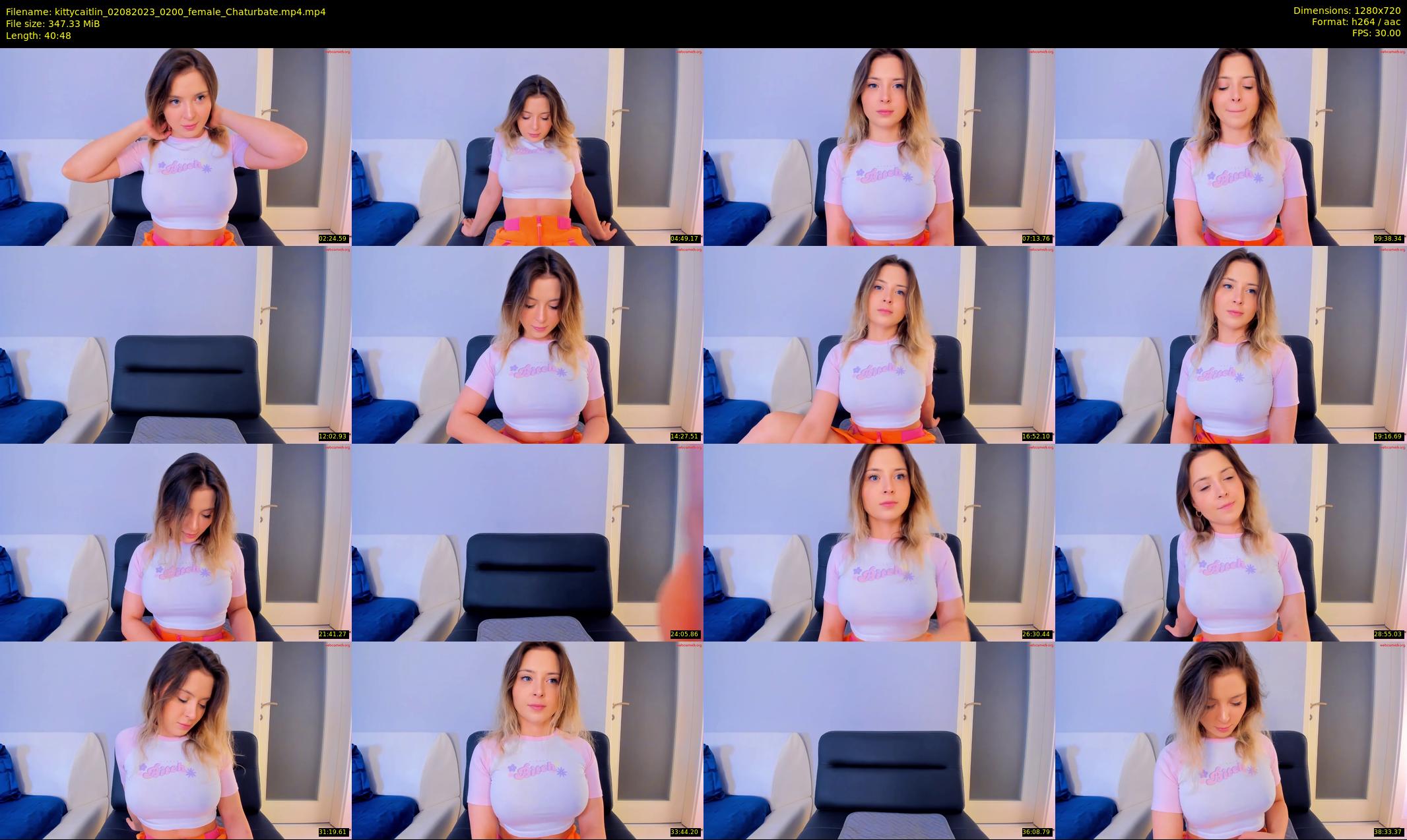 kittycaitlin — 41 minute Chaturbate female cam show recording, 720p, Aug 2, 2023