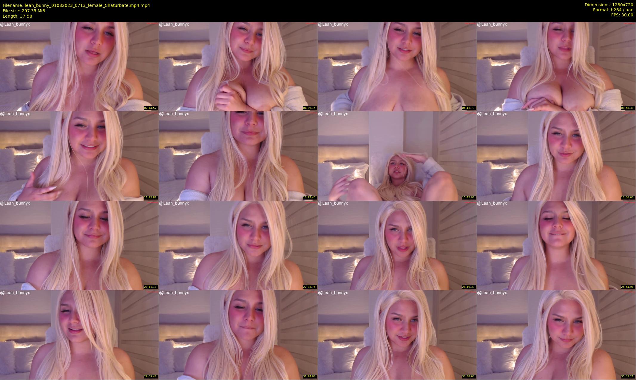 leah_bunny — 38 minute Chaturbate female cam show recording, 720p, Aug 1, 2023
