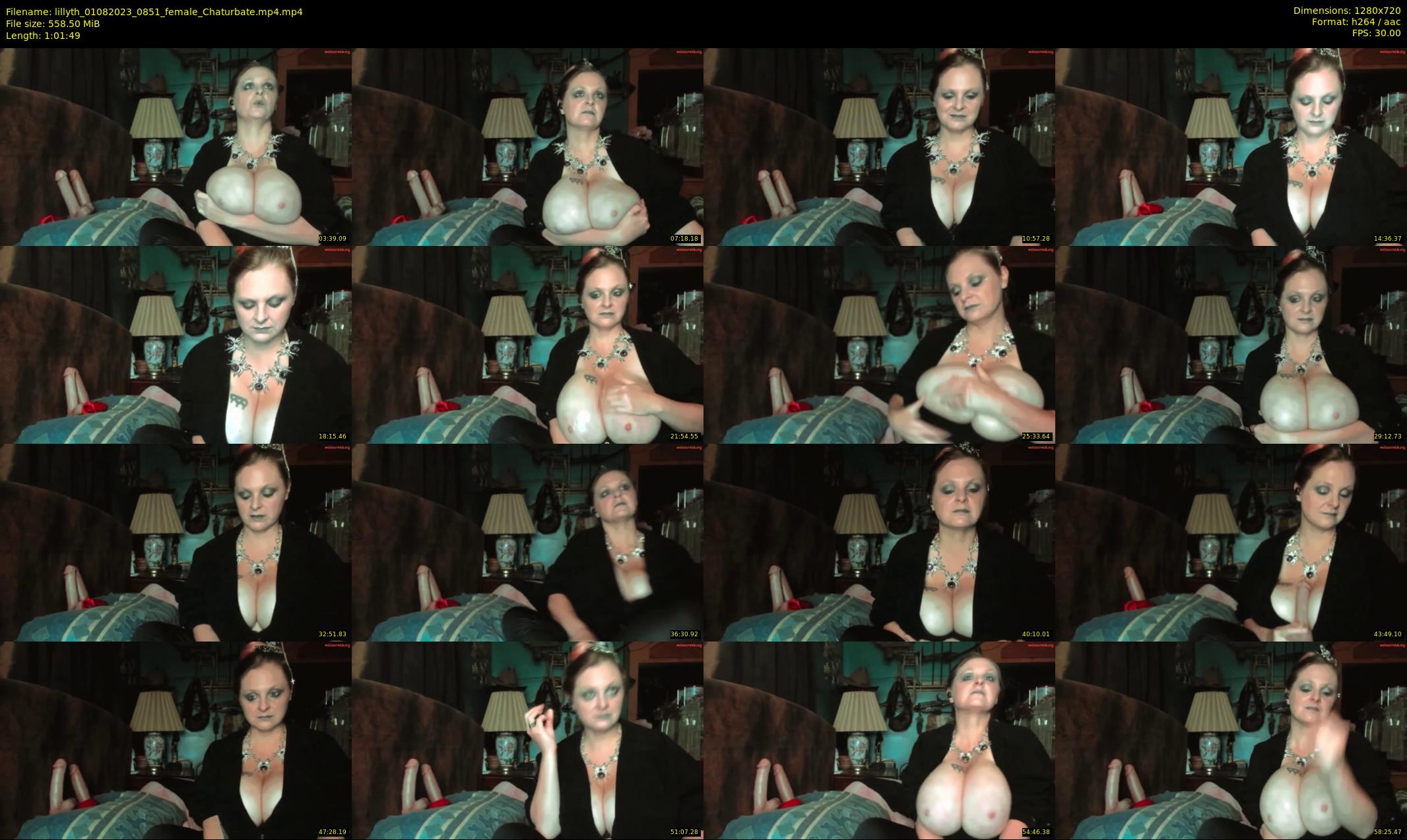 lillyth — 62 minute Chaturbate female cam show recording, 720p, Aug 1, 2023
