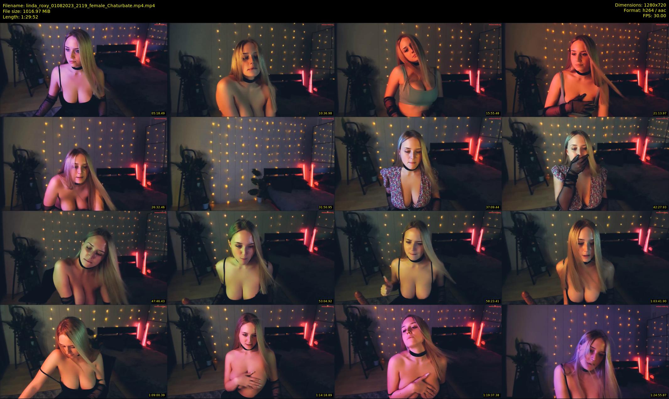 linda_roxy — 90 minute Chaturbate female cam show recording, 720p, Aug 1, 2023
