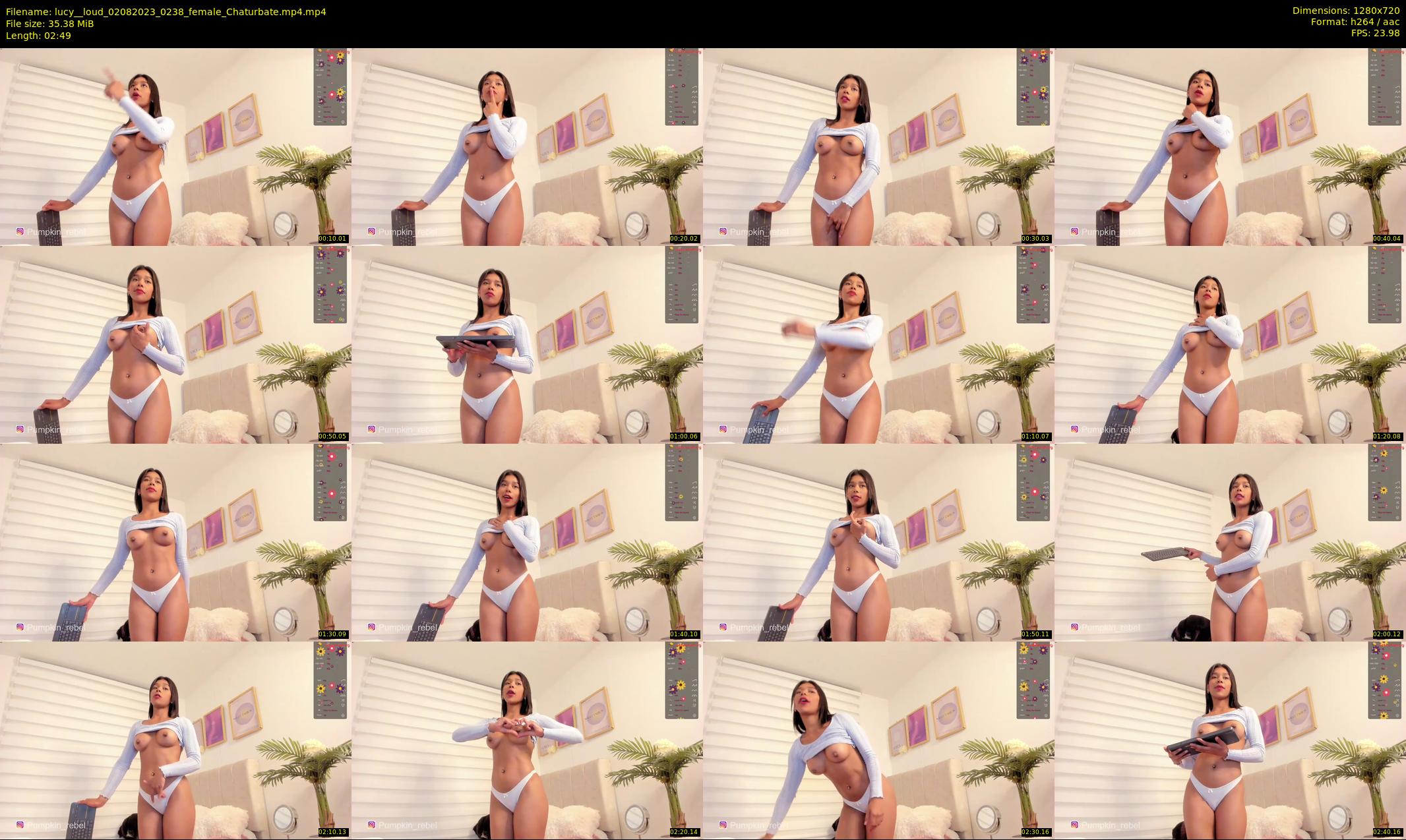lucy__loud — 3 minute Chaturbate female cam show recording, 720p, Aug 2, 2023