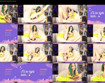 lunasparkles — 69 minute Chaturbate female cam show recording, 720p, Aug 1, 2023