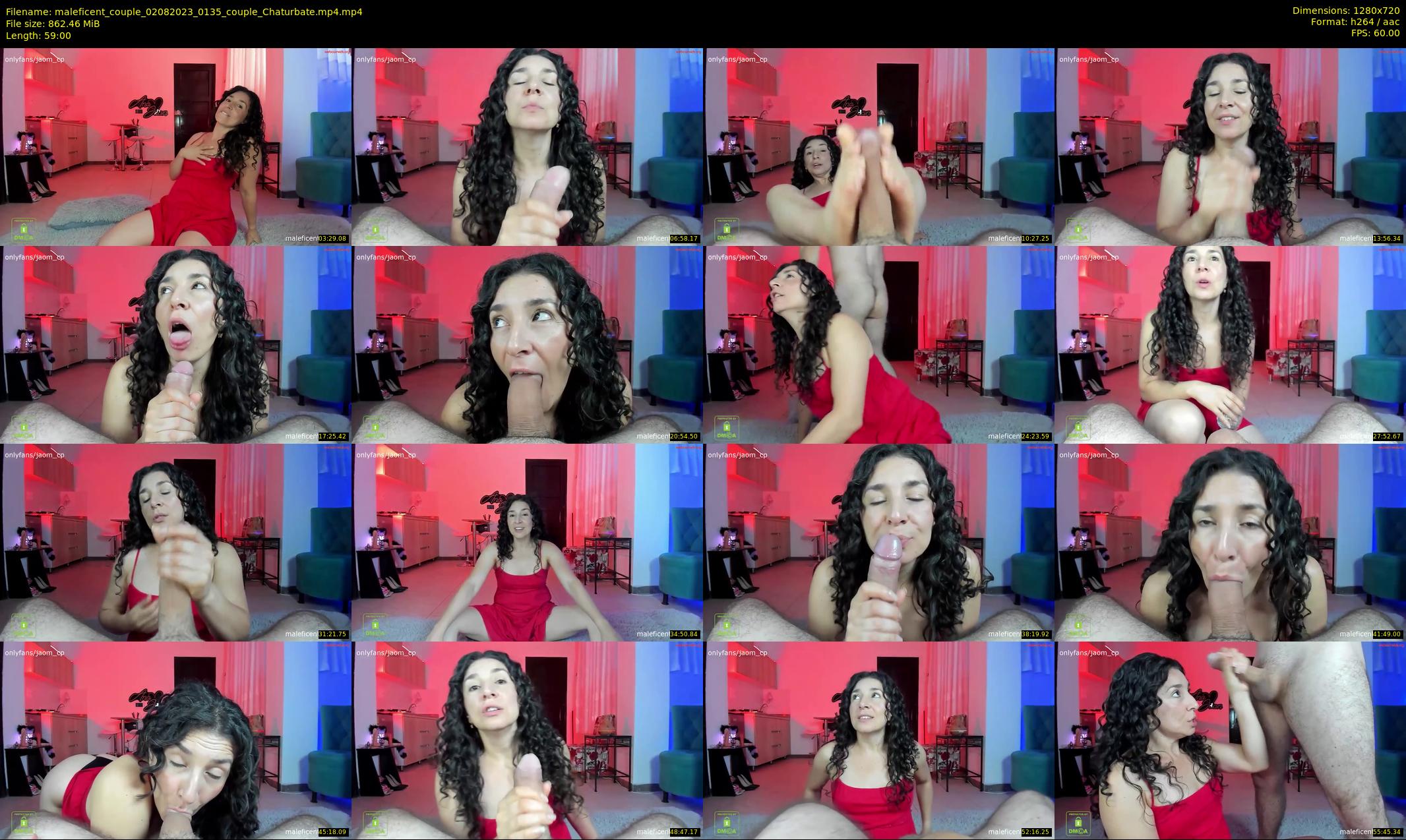 maleficent_couple — 59 minute Chaturbate couple cam show recording, 720p, Aug 2, 2023